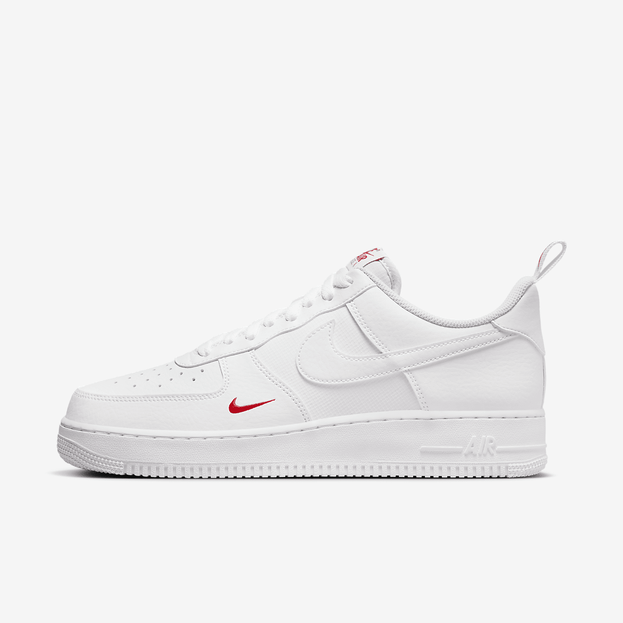 Nike Air Force 1 sneaker Wit/University Red/Wit
