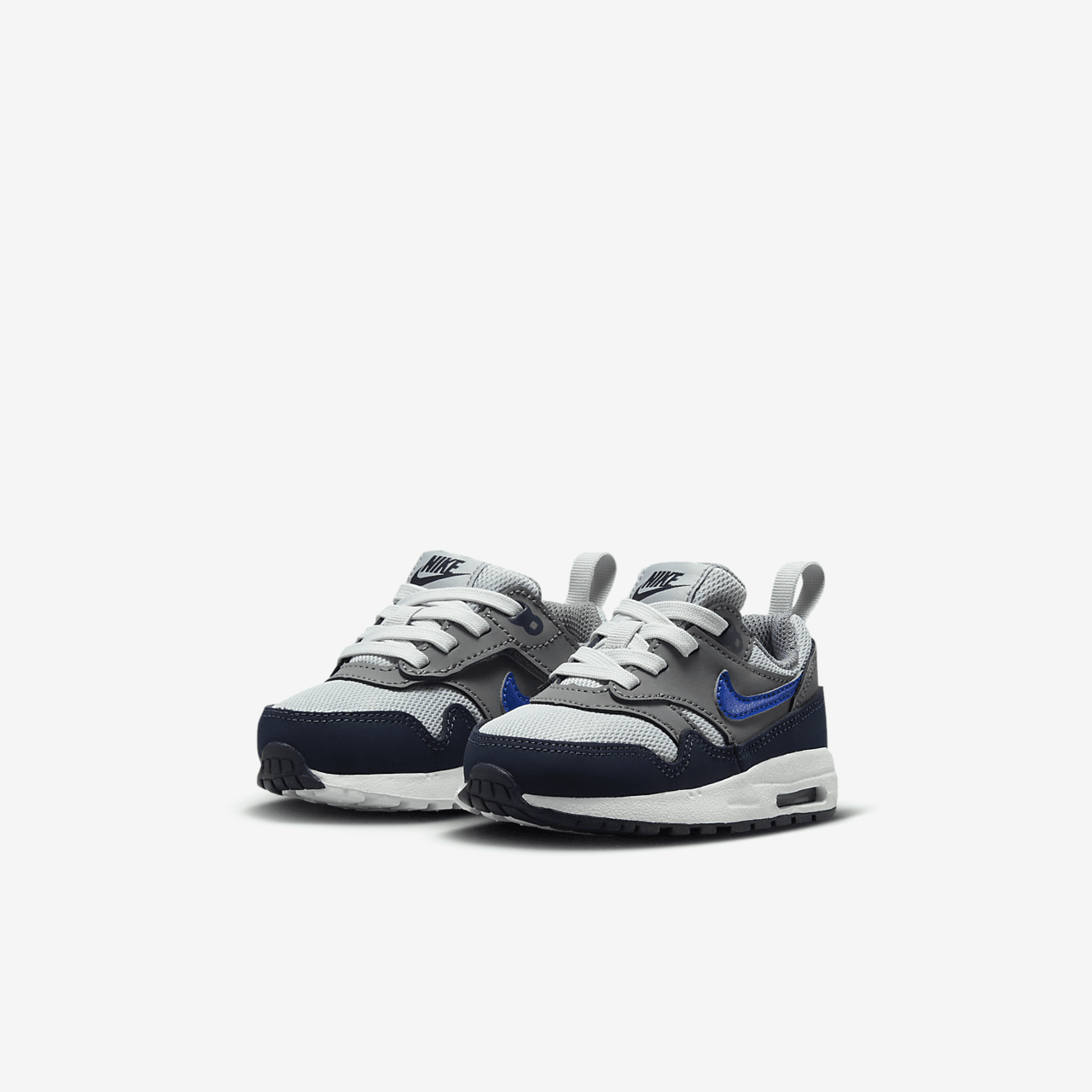 Nike Air Max 1 sneaker Smoke Grey/Wolf Grey/Obsidian/Racer Blue