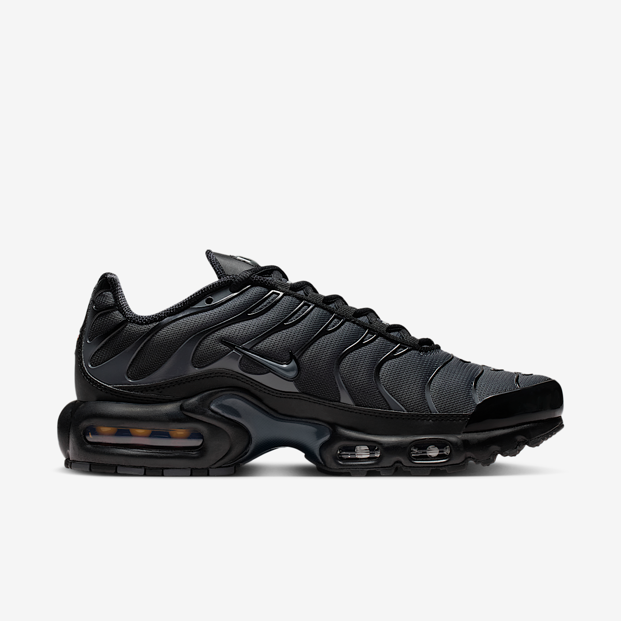 Nike Air Max Plus sneaker Zwart/Metallic Silver/Dark Grey
