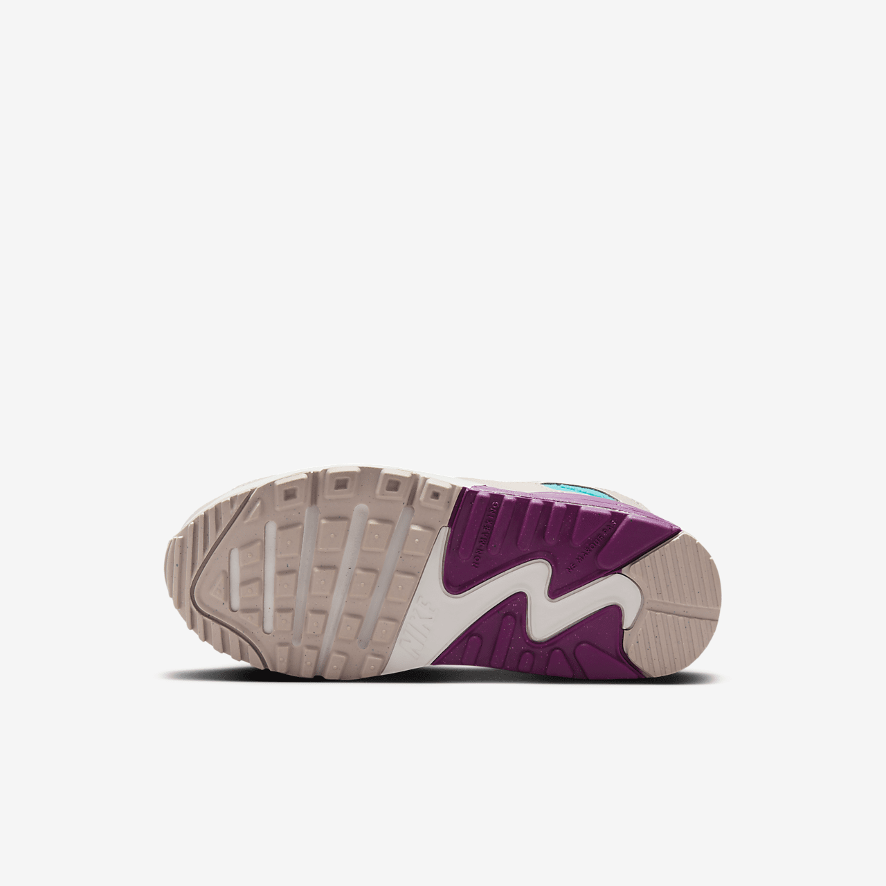 Nike Air max 90 sneaker Summit White/Platinum Violet/Aquamarine/Viotech
