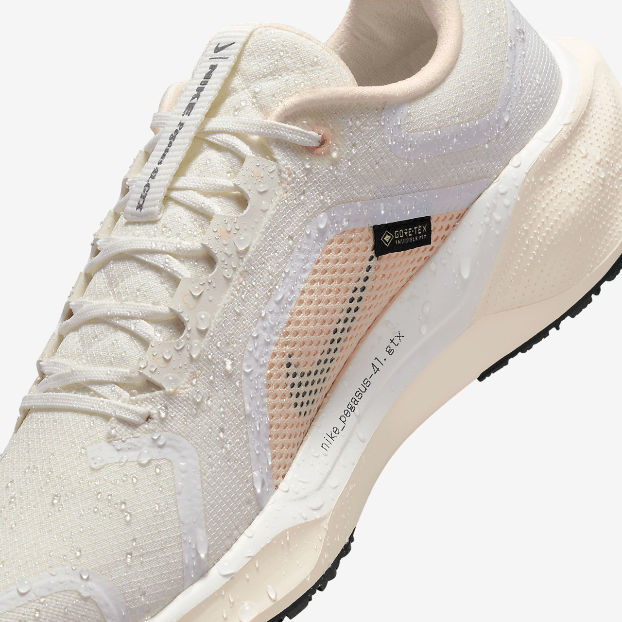 Nike Pegasus sneaker Sail/Guava Ice/Crimson Tint/Anthracite