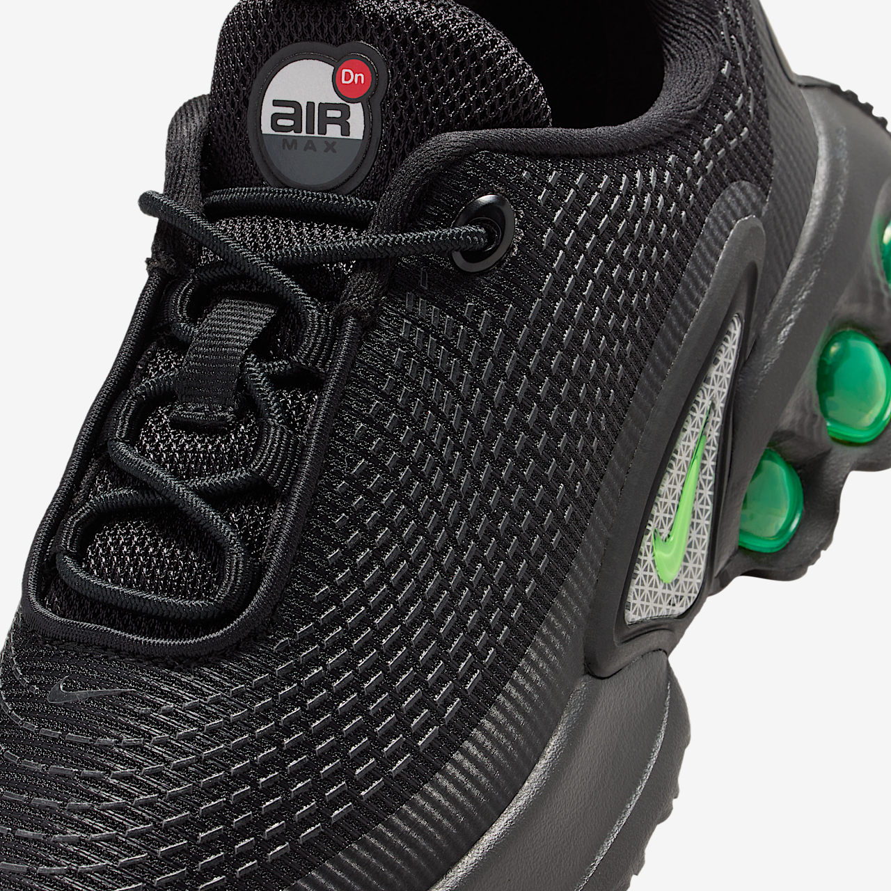 Nike Air Max DN sneaker Zwart/Zwart/Anthracite/Green Strike