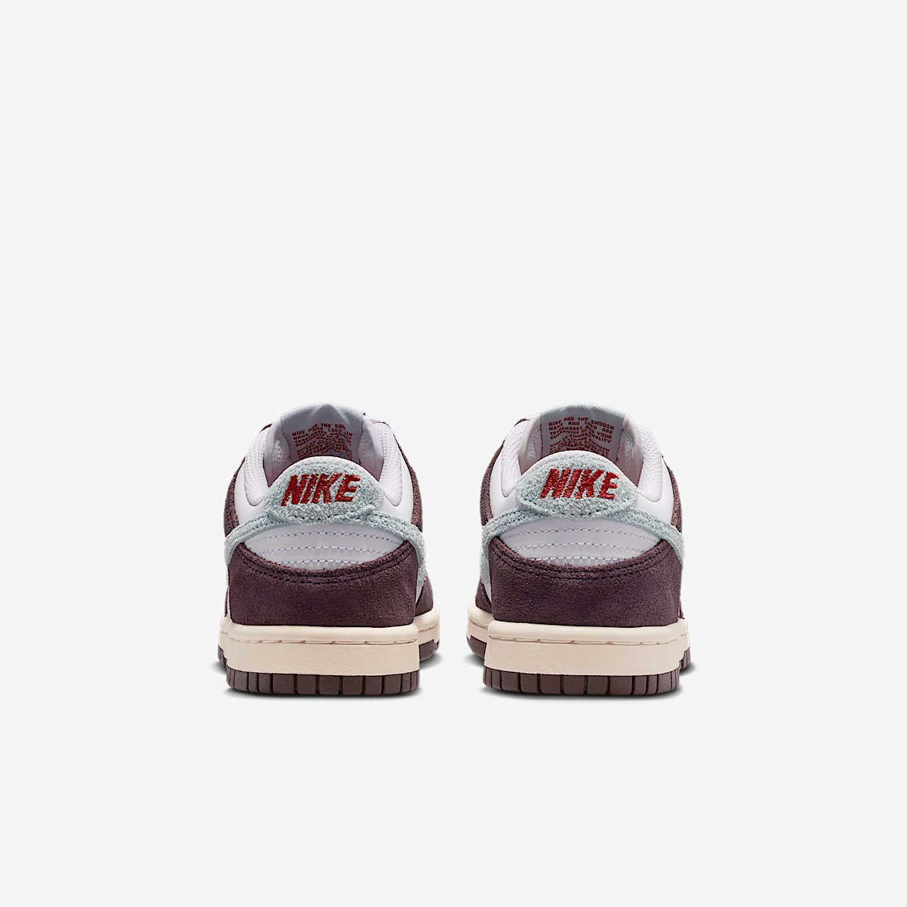 Nike Dunk Low sneaker Wit/Burgundy Ash/Team Crimson/Glacier Blue
