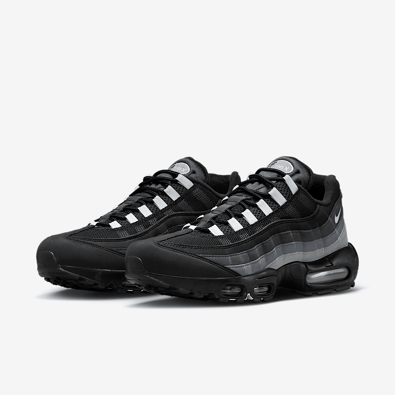 Nike Air Max 95 sneaker Zwart/Anthracite/Light Smoke Grey/Pure Platinum