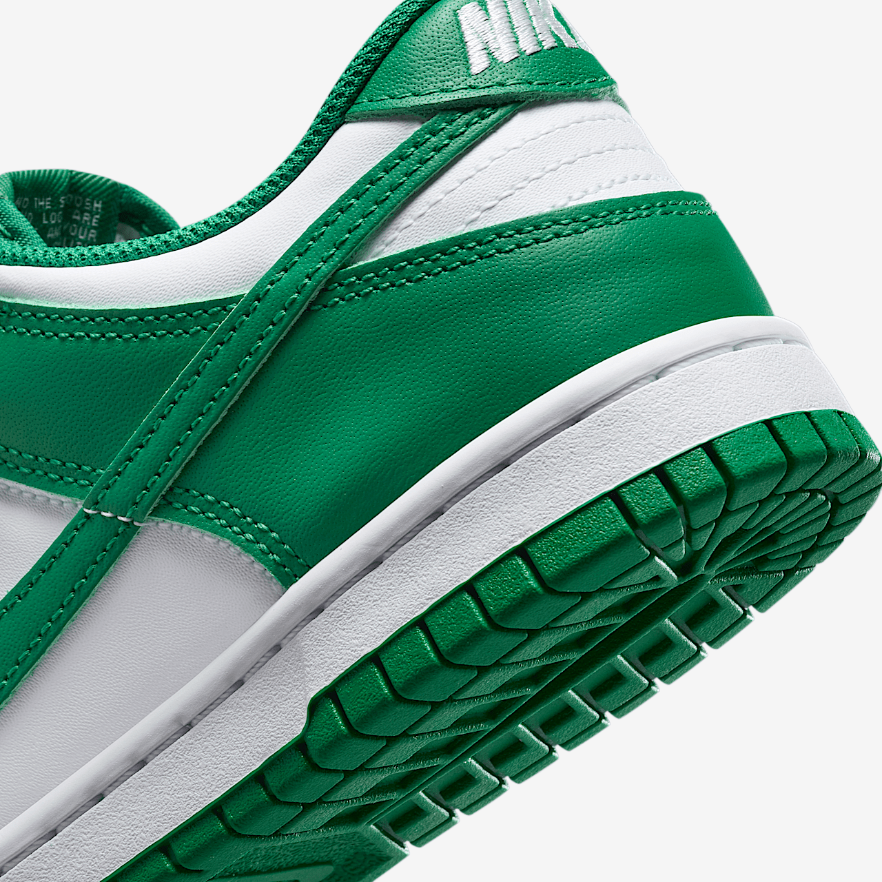 Nike Dunk Low sneaker Wit/Malachite