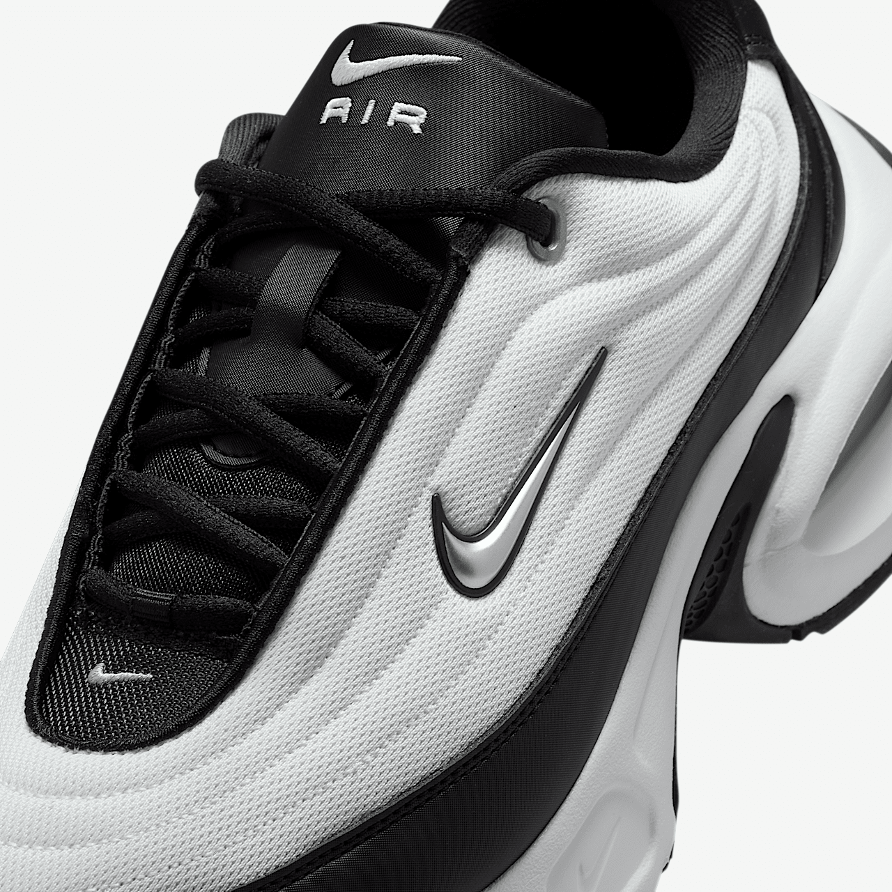 Nike Nike Air Max Portal sneaker Zwart/Wit/Metallic Silver
