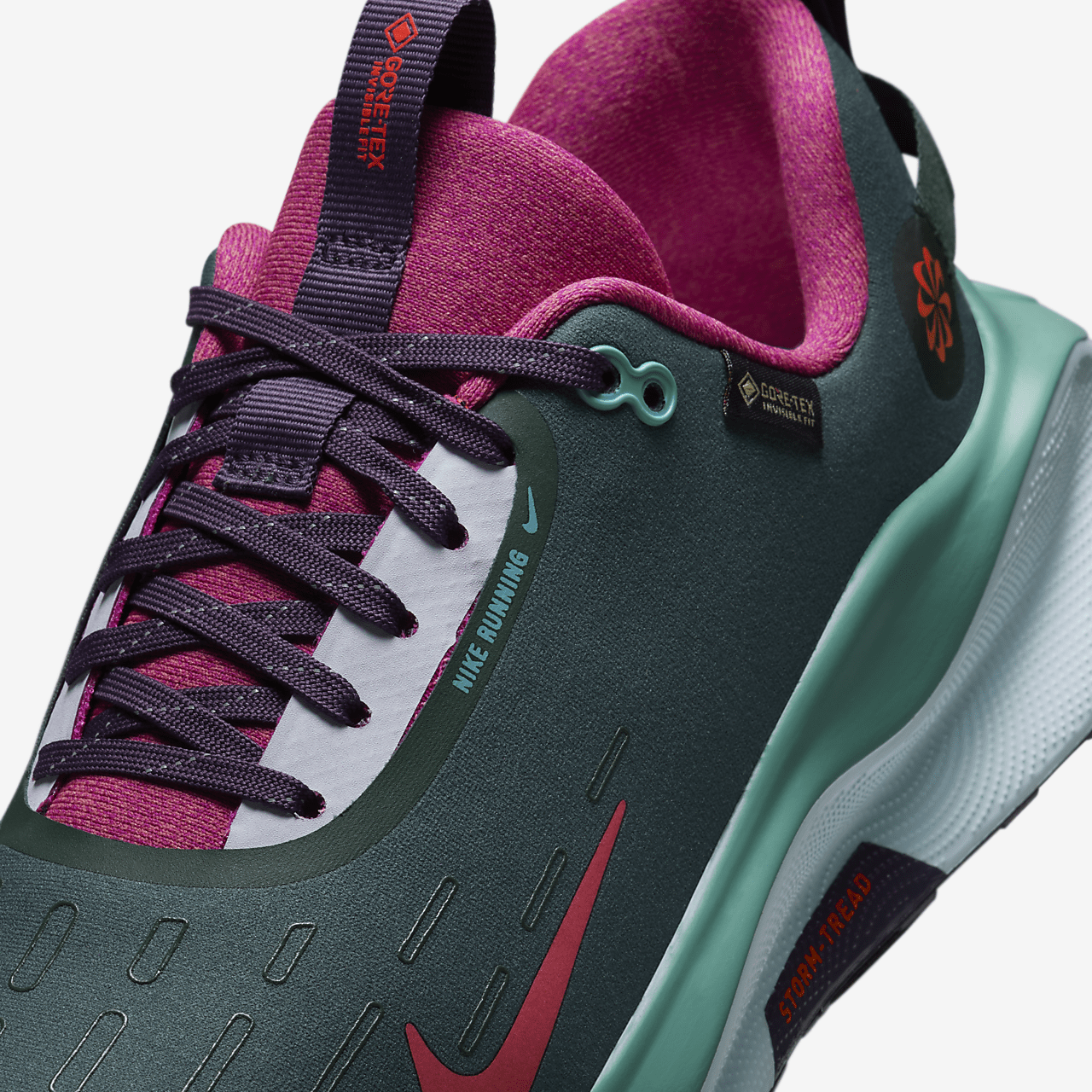 Nike  sneaker Vintage Green/Dark Raisin/Green Frost/Bright Crimson