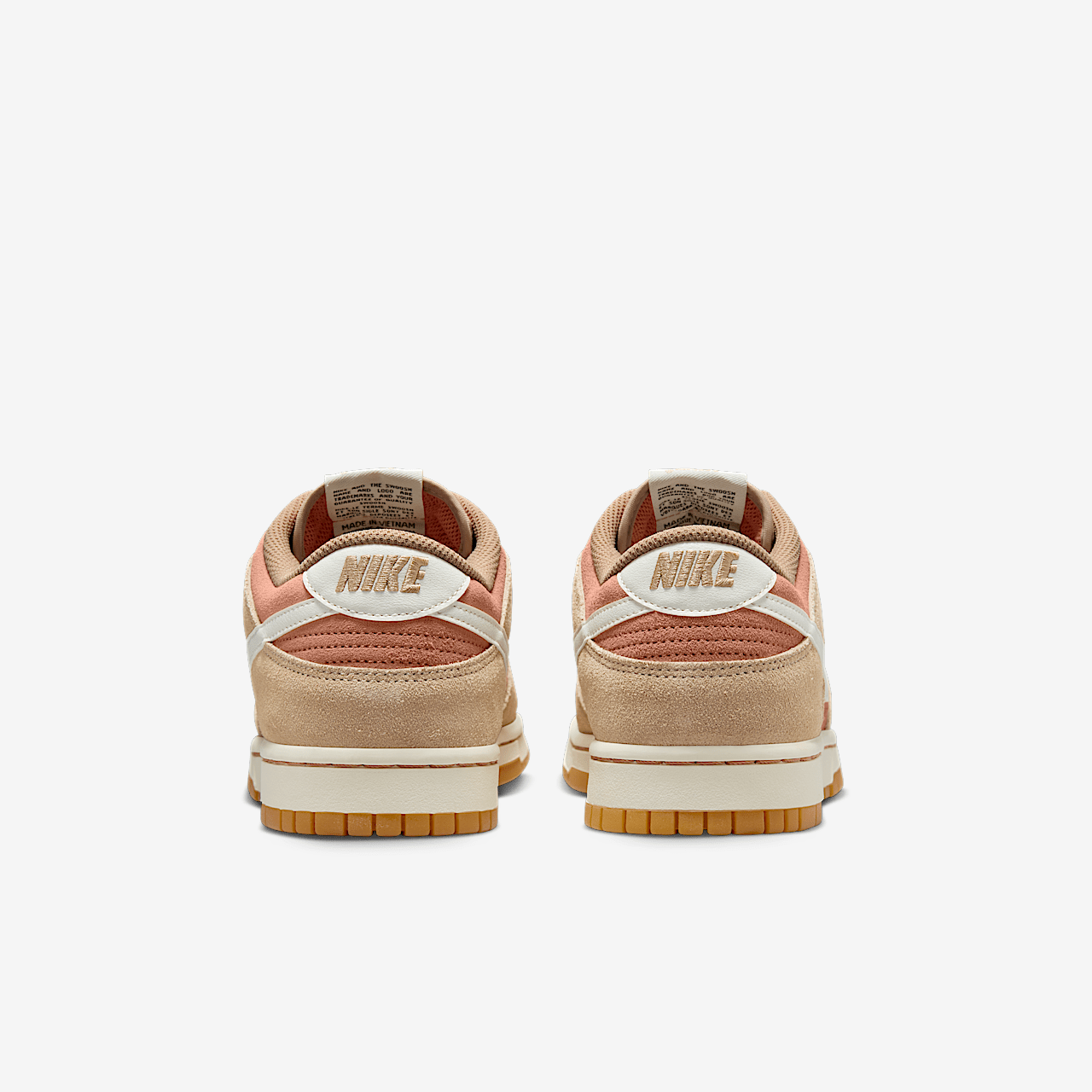 Nike Dunk Low sneaker Hemp/Terra Blush/Gum Light Brown/Pale Ivory