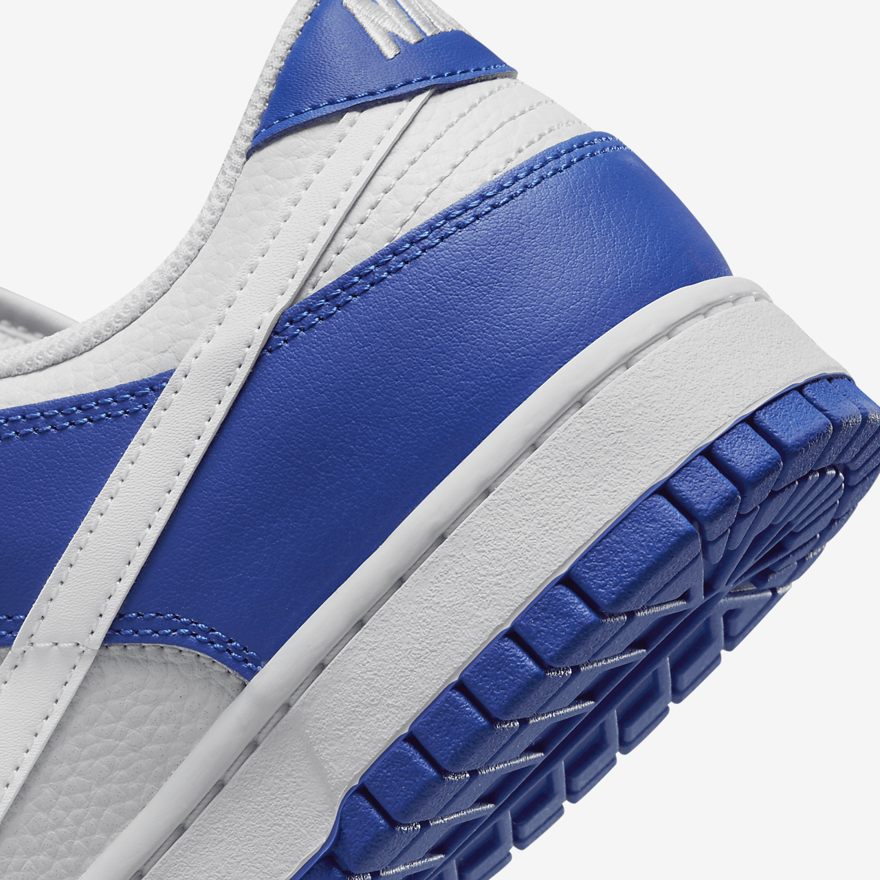 Nike Dunk Low sneaker Photon Dust/Racer Blue/Wit