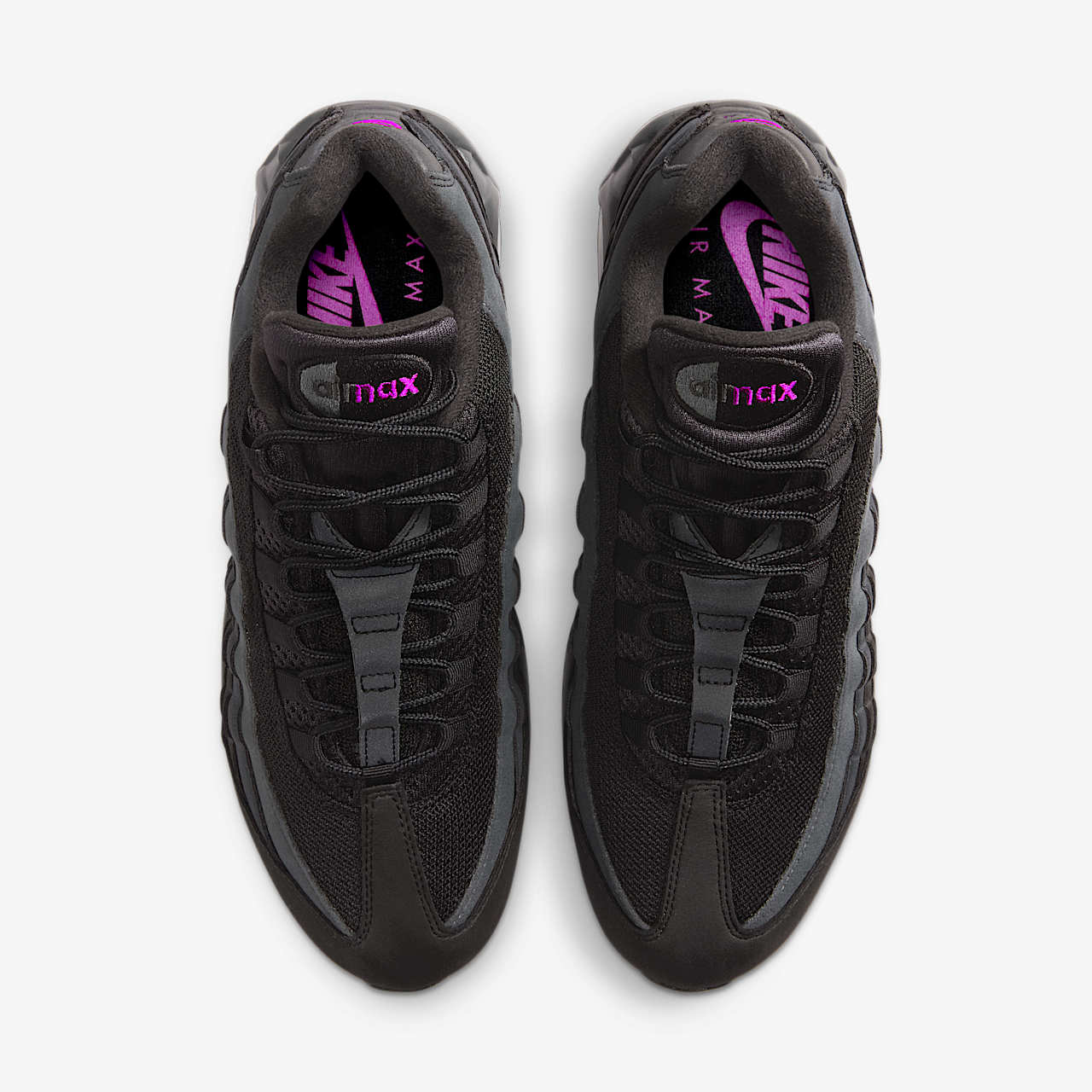 Nike Air Max sneaker Zwart/Off Noir/Smoke Grey/Vivid Purple
