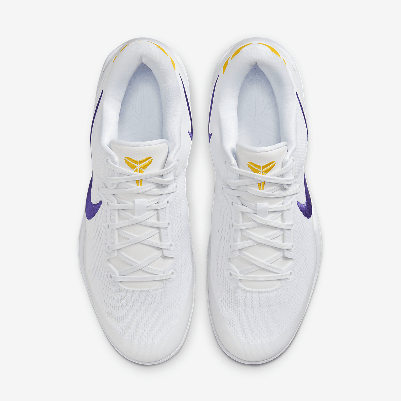 Nike Kobe sneaker Wit/University Gold/Court Purple