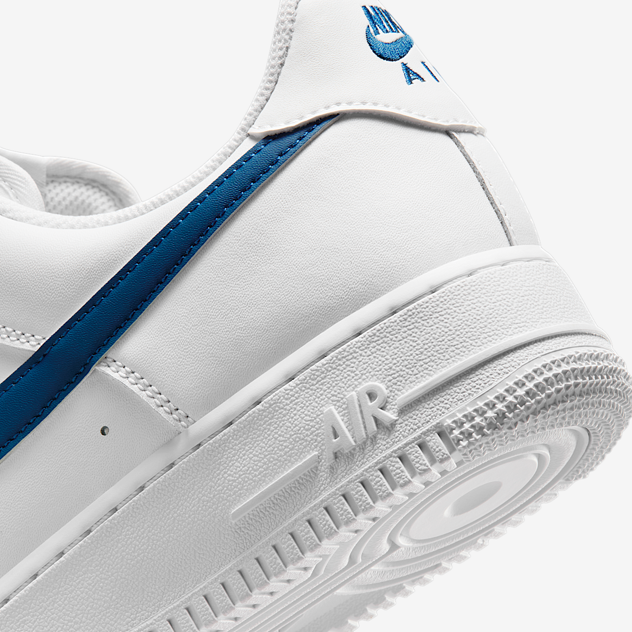 Nike Air Force 1 sneaker Wit/Wit/Court Blue