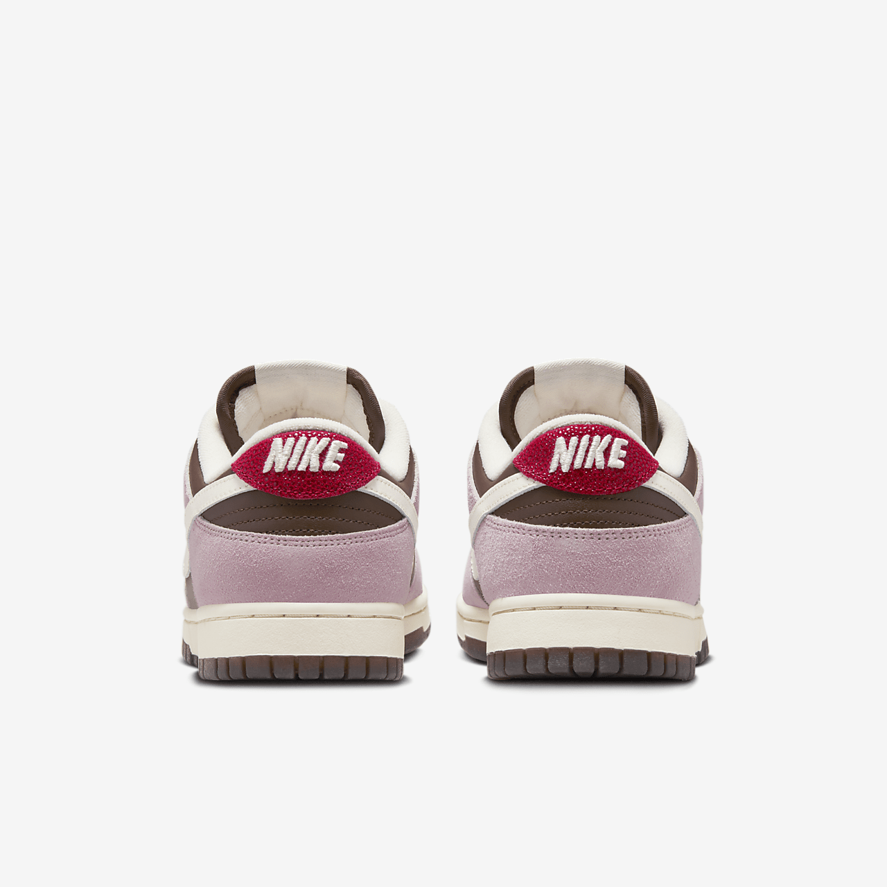 Nike Dunk Low sneaker Cacao Wow/Pink Foam/University Red/Pale Ivory