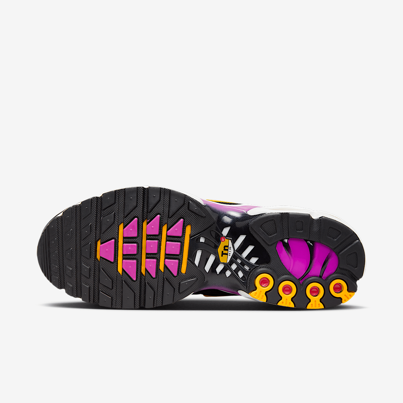 Nike Air Max Plus sneaker Zwart/Laser Orange/Wit/Hyper Violet