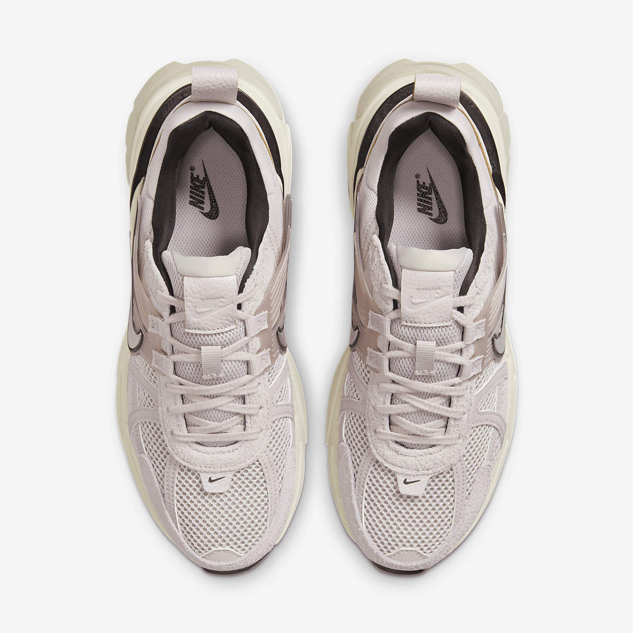 Nike  sneaker Platinum Violet/Light Bone/Zwart/Chrome