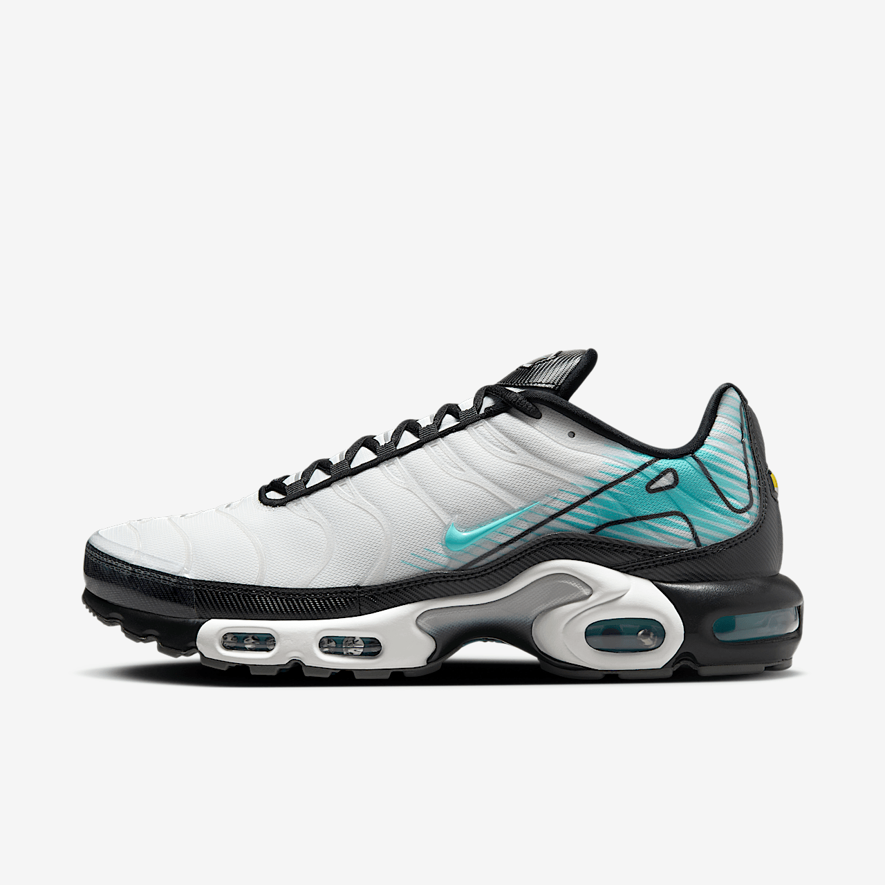 Nike Air Max Plus sneaker Summit White/Zwart/Iron Grey/Aurora Green