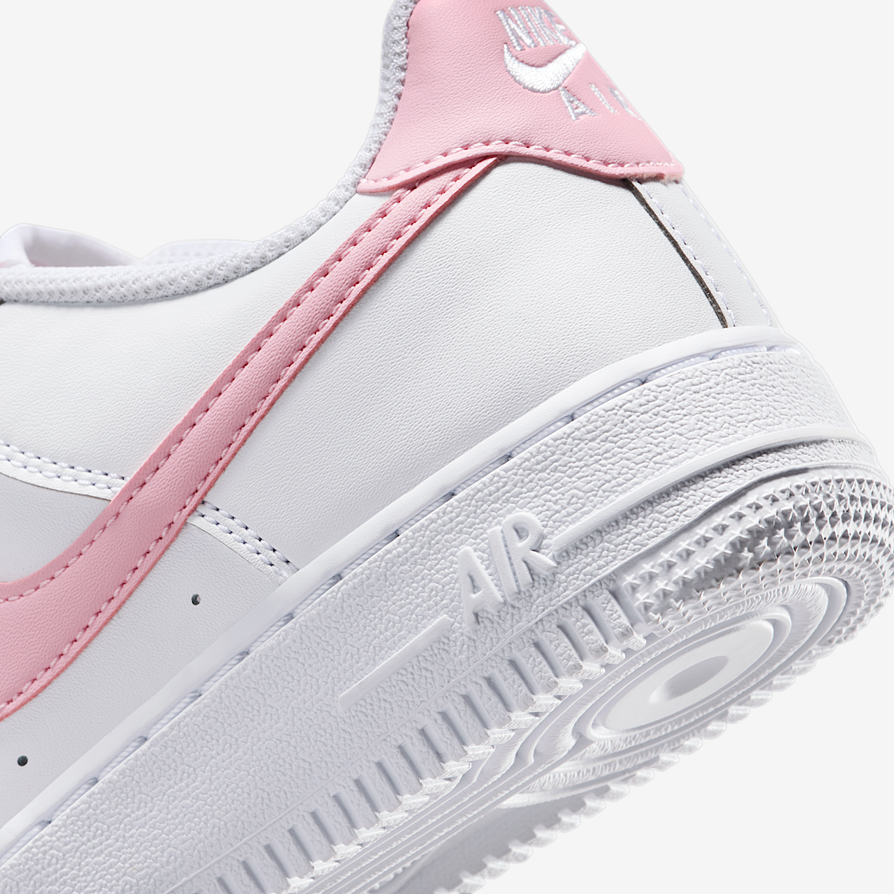 Nike Air Force 1 sneaker Wit/Wit/Medium Soft Pink