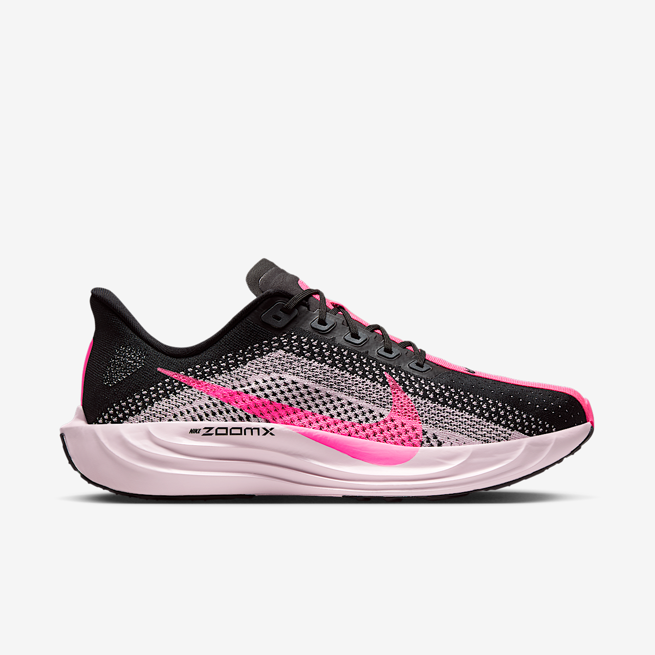 Nike Pegasus sneaker Zwart/Pink Foam/Hyper Pink