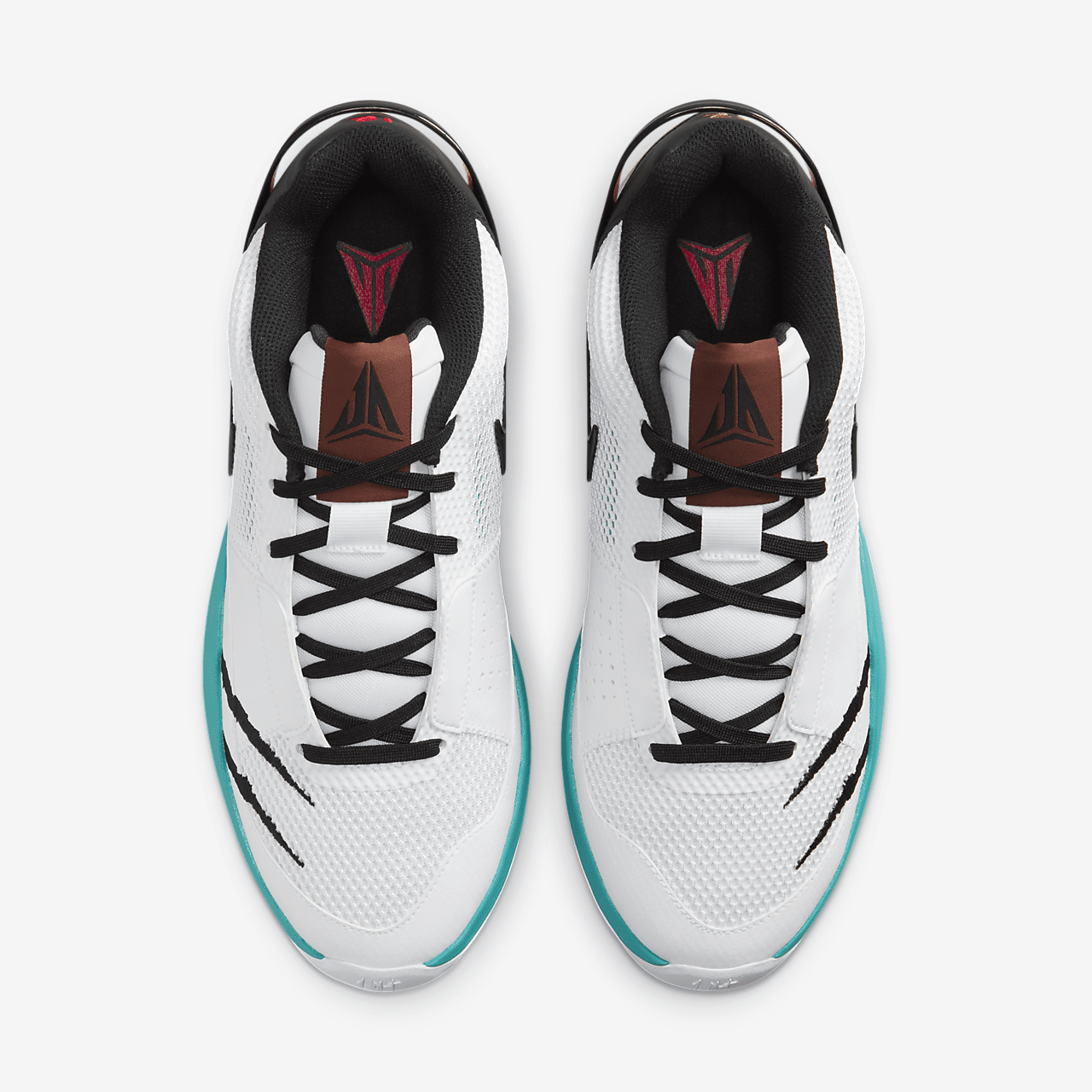 Nike  sneaker Wit/Turbo Green/University Red/Zwart