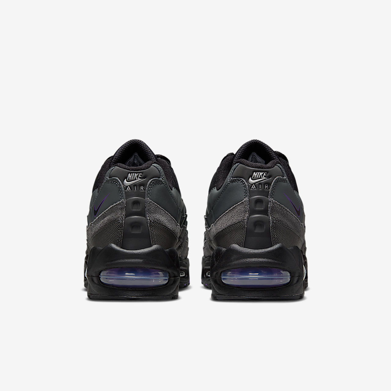 Nike Air Max sneaker Iron Grey/Wild Grape/Wit/Zwart