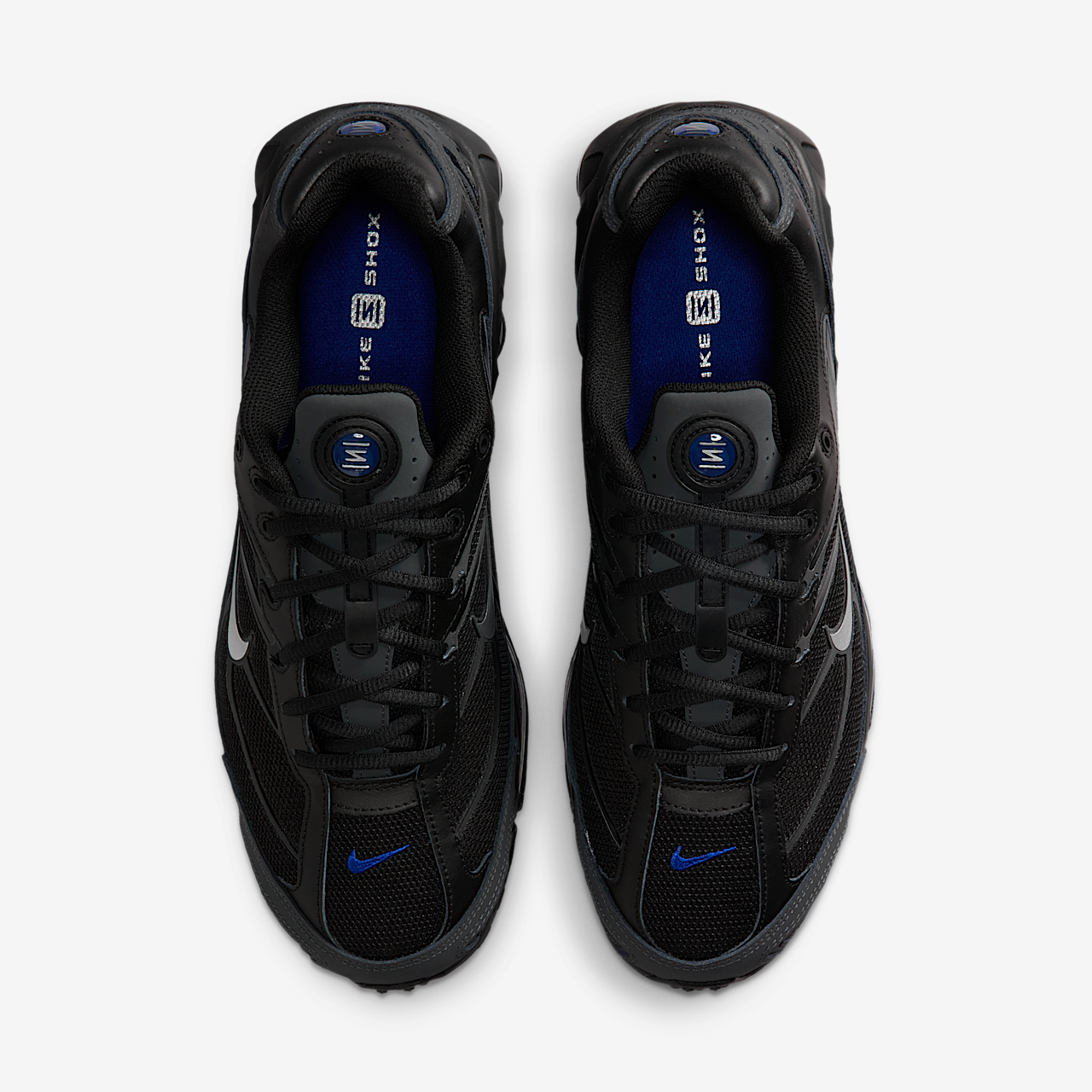 Nike Nike Shox sneaker Zwart/Deep Royal Blue/Anthracite/Metallic Silver