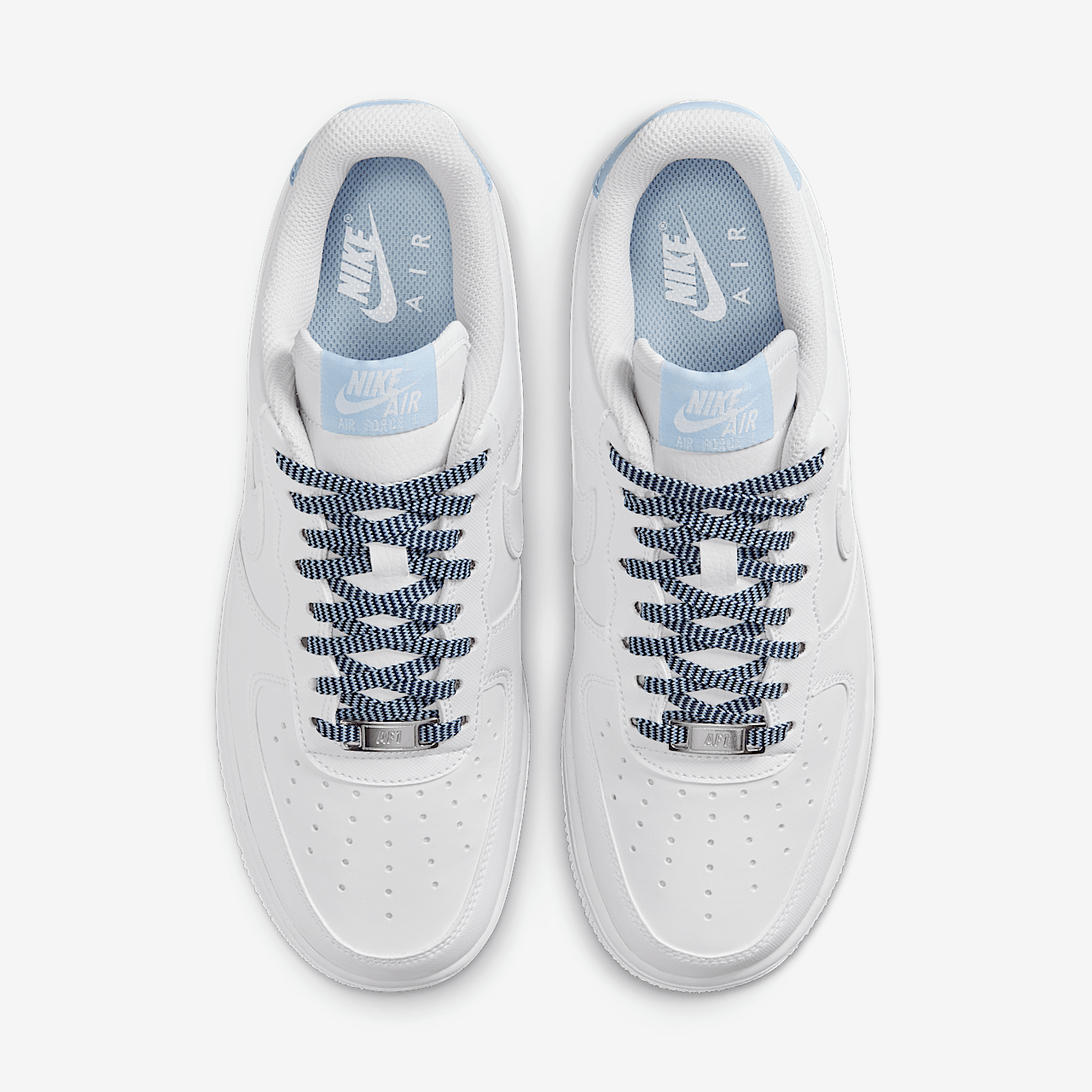 Nike  sneaker Wit/Light Armory Blue/Wit/Wit