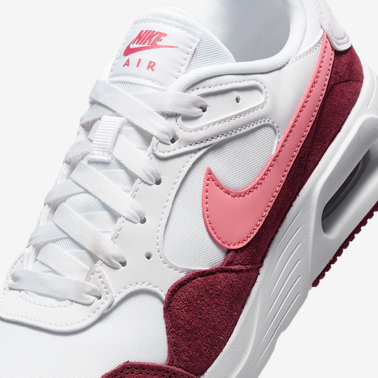 Nike Air Max SC sneaker Wit/Team Red/Adobe