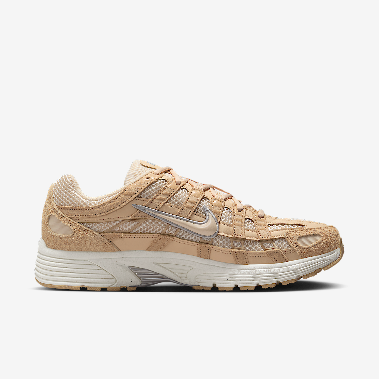 Nike P-6000 sneaker White Onyx/Sail/Metallic Silver/Pearl White