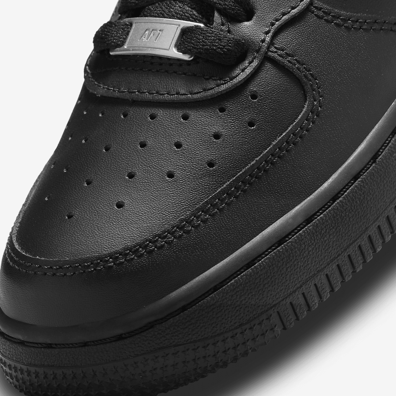Nike Air Force 1 sneaker Zwart/Zwart