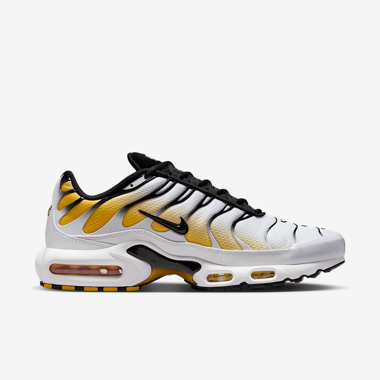 Nike Air Max Plus sneaker Wit/Varsity Maize/Zwart