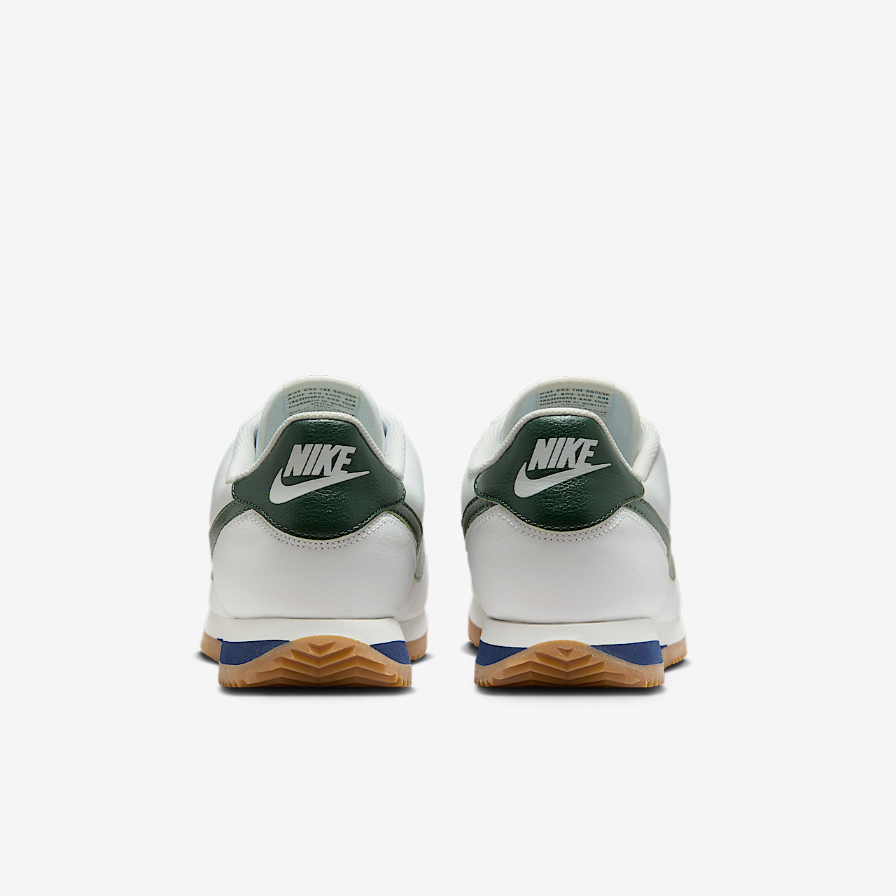 Nike Cortez sneaker Summit White/Midnight Navy/Metallic Silver/Fir