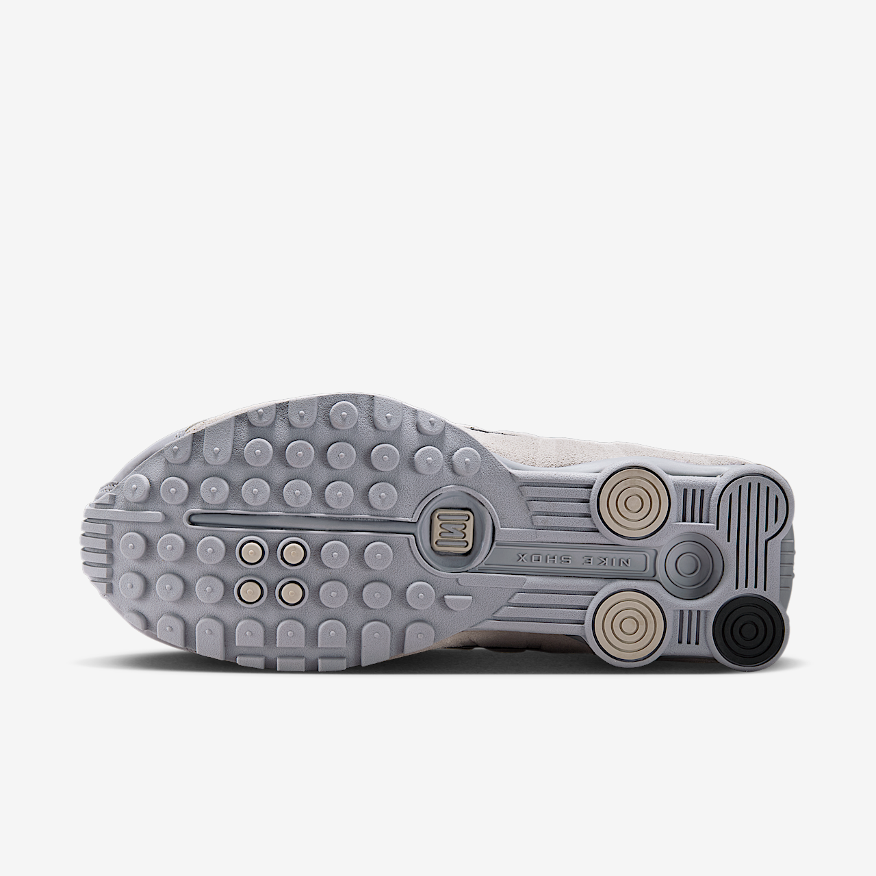 Nike Nike Shox sneaker Cement Grey/College Grey/Metallic Silver/Zwart