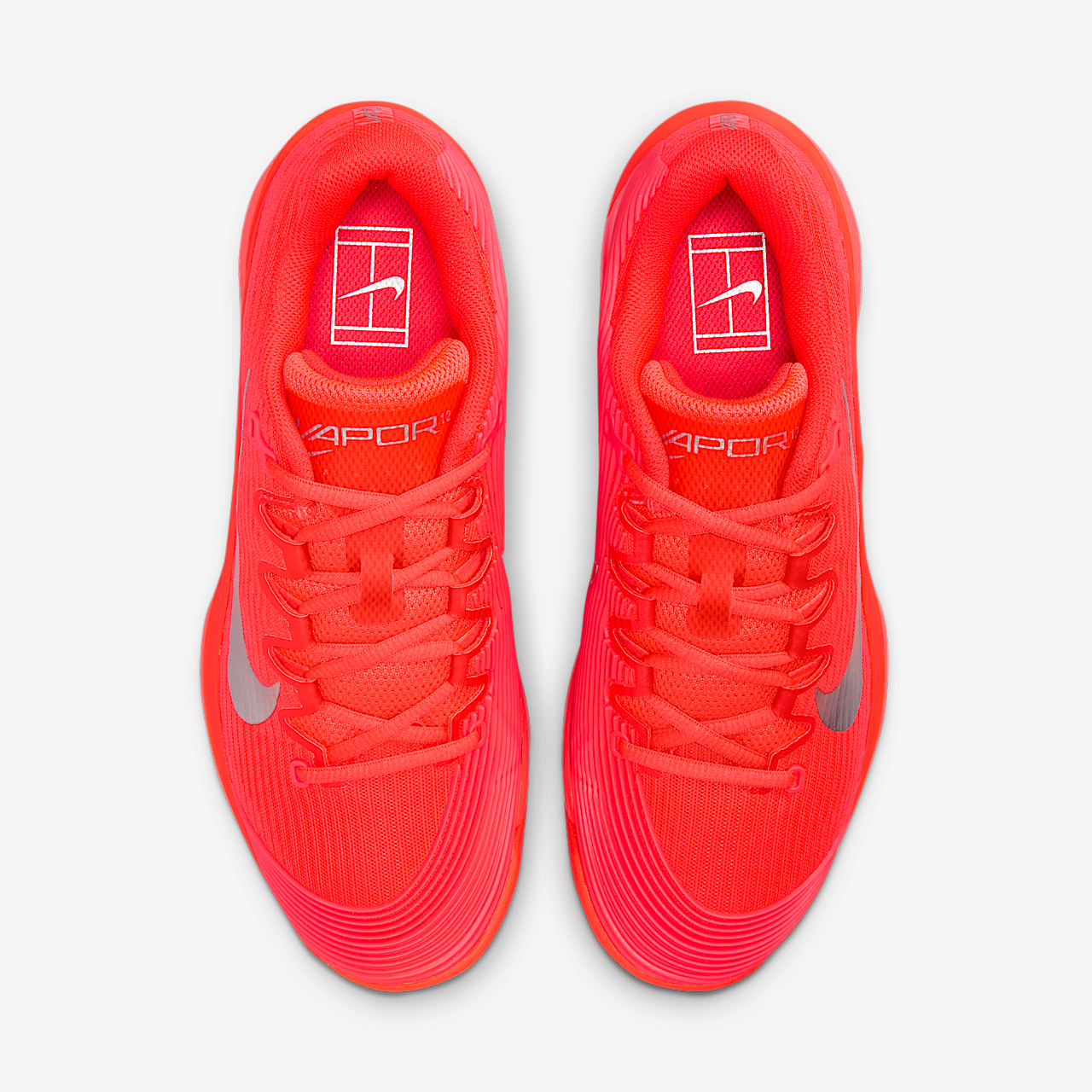 Nike  sneaker Bright Crimson/Metallic Silver