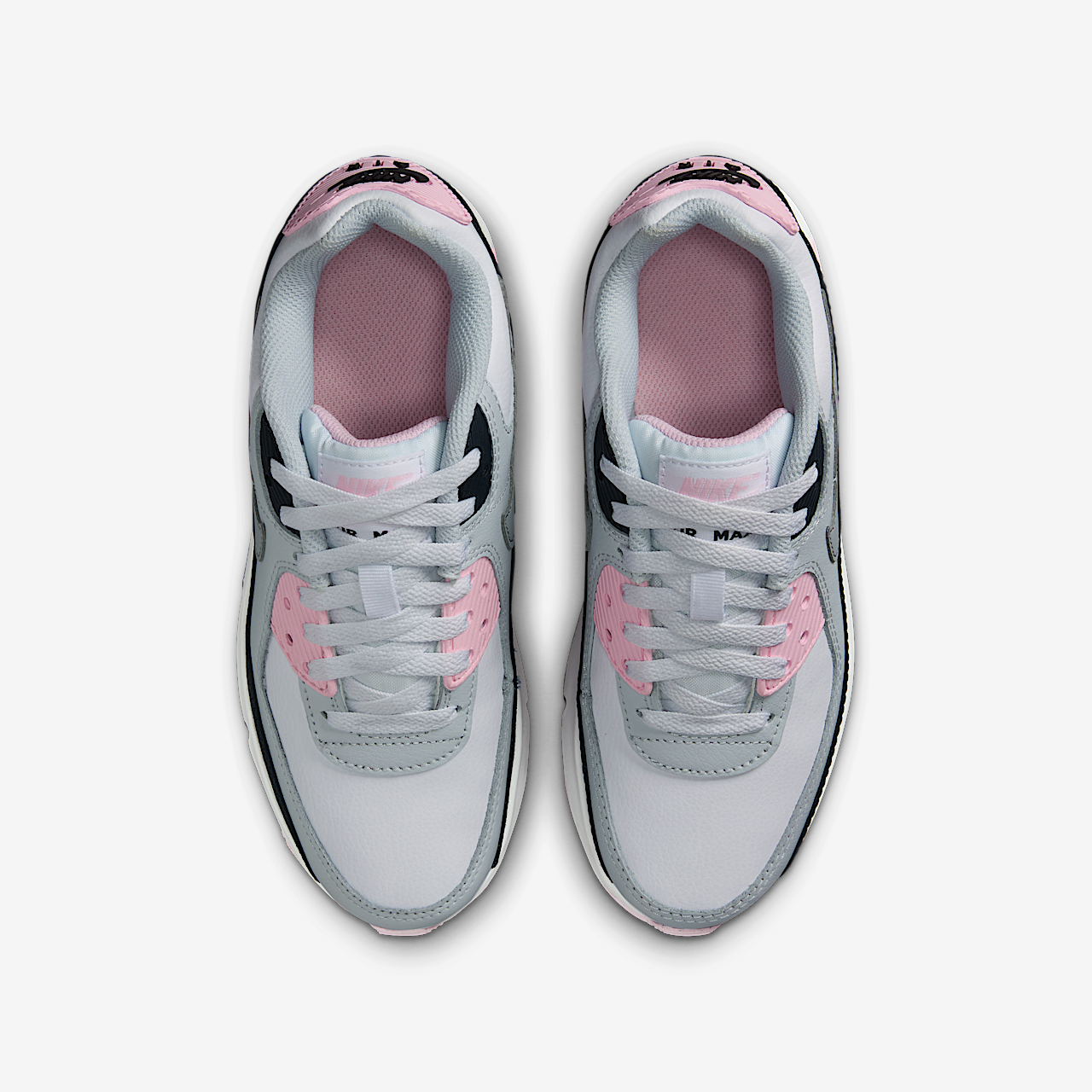 Nike Air max 90 sneaker Wit/Pink Foam/Armory Navy/Wolf Grey