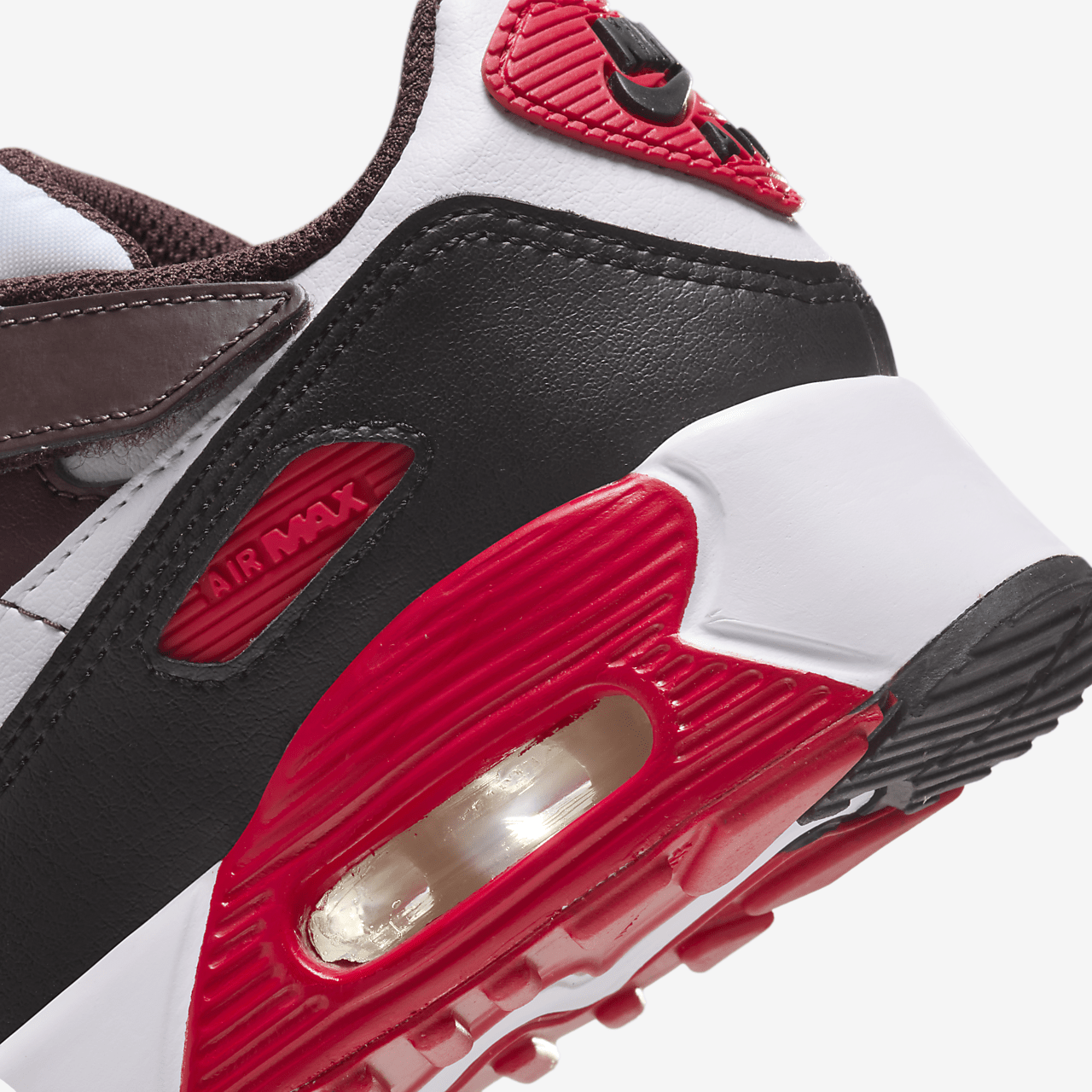 Nike Air max 90 sneaker Burgundy Crush/Zwart/University Red/Wit