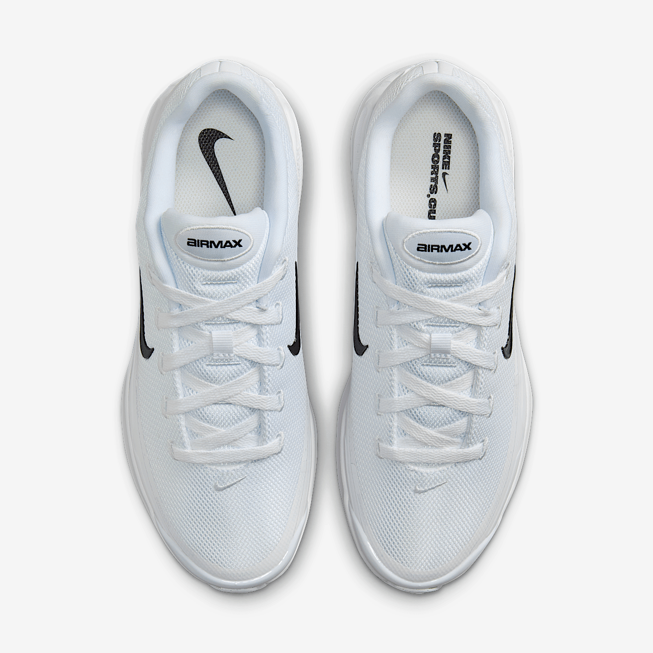Nike Air Max sneaker Wit/Wolf Grey/Metallic Silver/Zwart