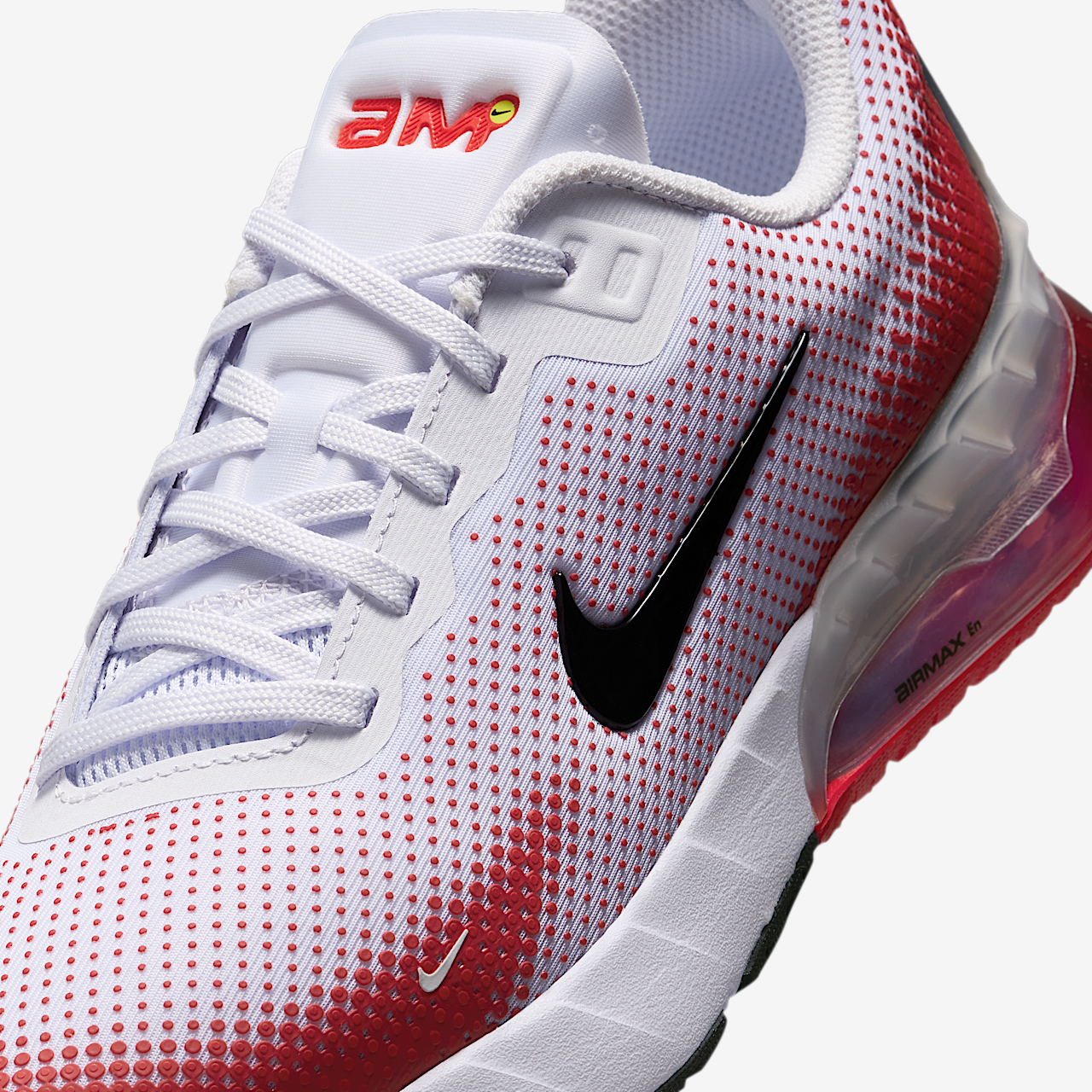 Nike Air Max sneaker Wit/Gym Red/Zwart/University Red