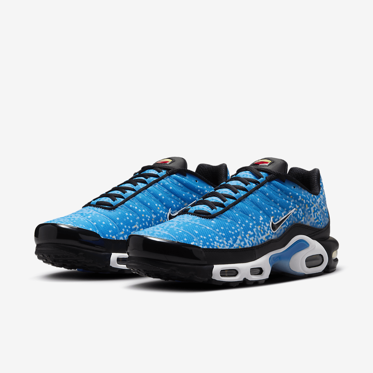 Nike Air Max Plus sneaker Light Photo Blue/Wit/Metallic Gold/Zwart