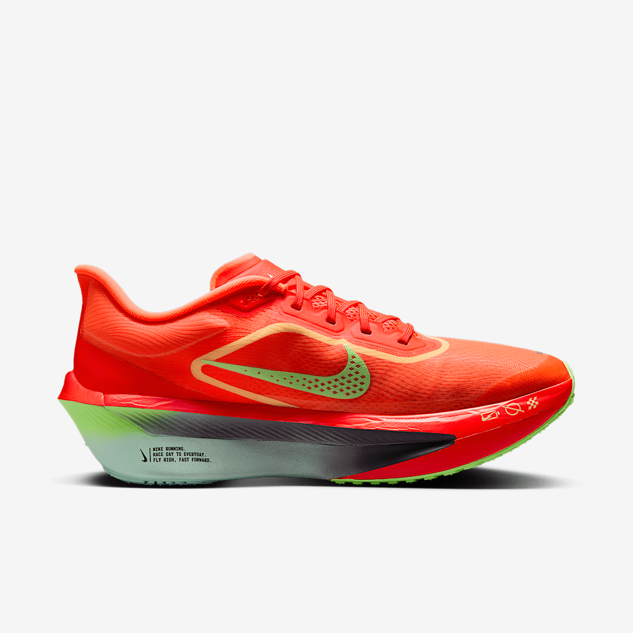 Nike  sneaker Bright Crimson/Lime Blast/Mint Foam/Cave Purple