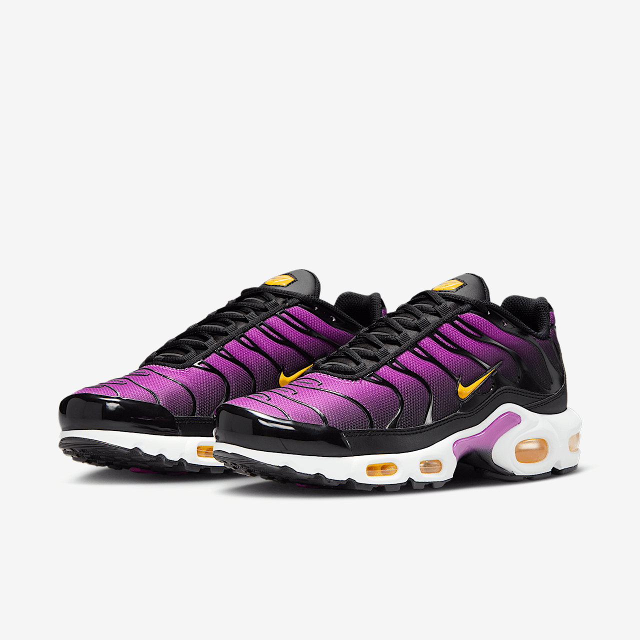 Nike Air Max Plus sneaker Zwart/Laser Orange/Wit/Hyper Violet