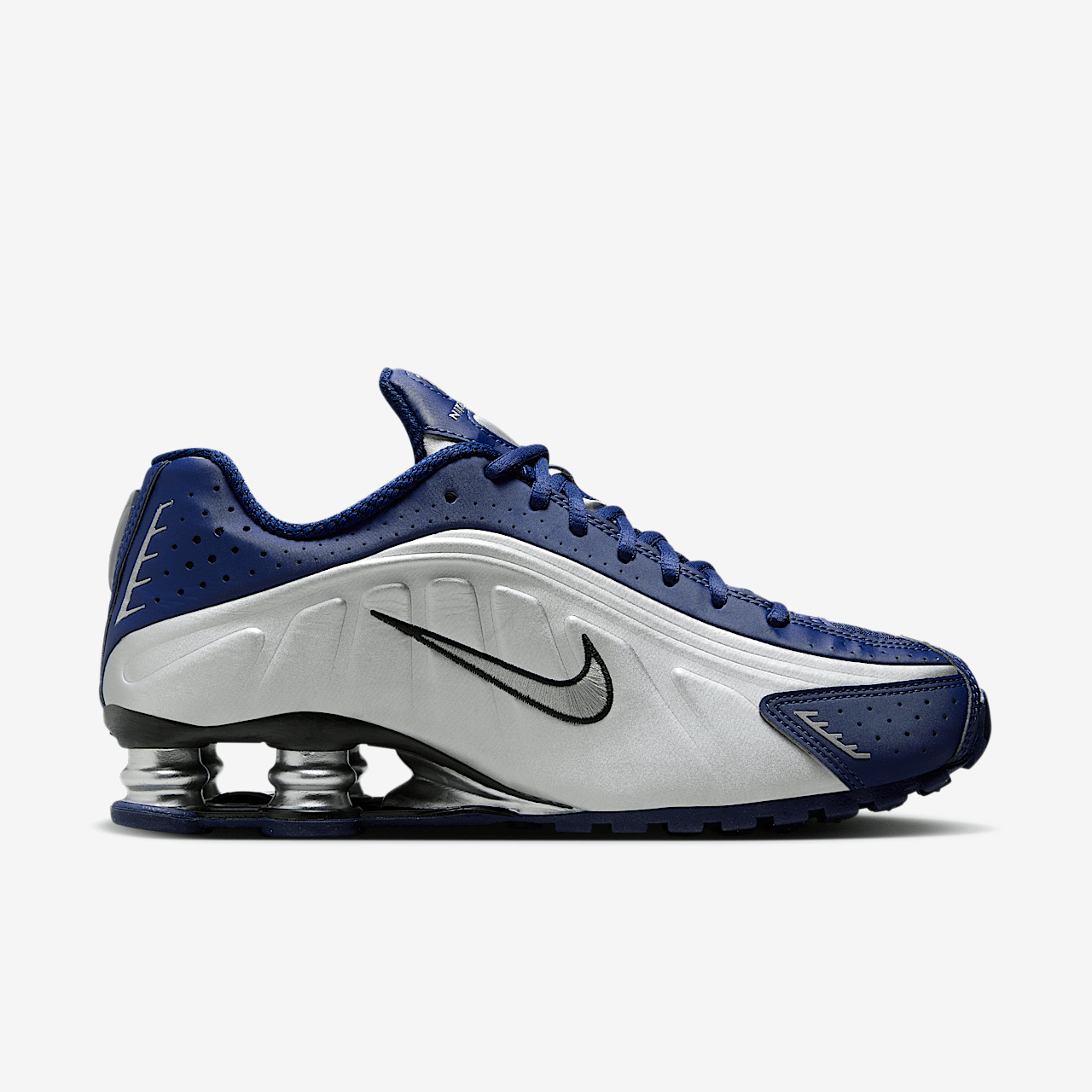 Nike Nike Shox sneaker Blue Void/Zwart/Metallic Silver