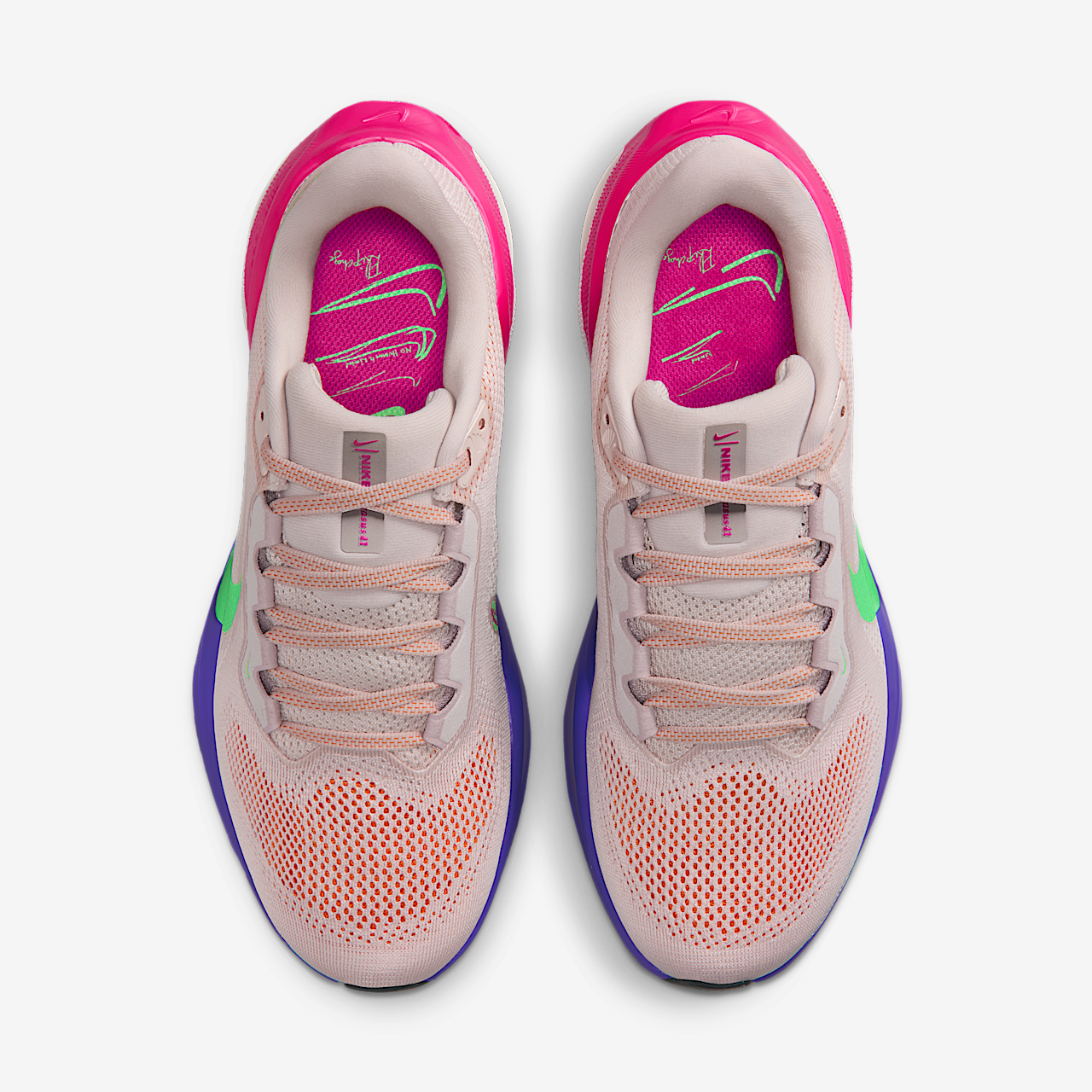 Nike Pegasus sneaker Silt Red/Persian Violet/Fire Pink/Green Shock