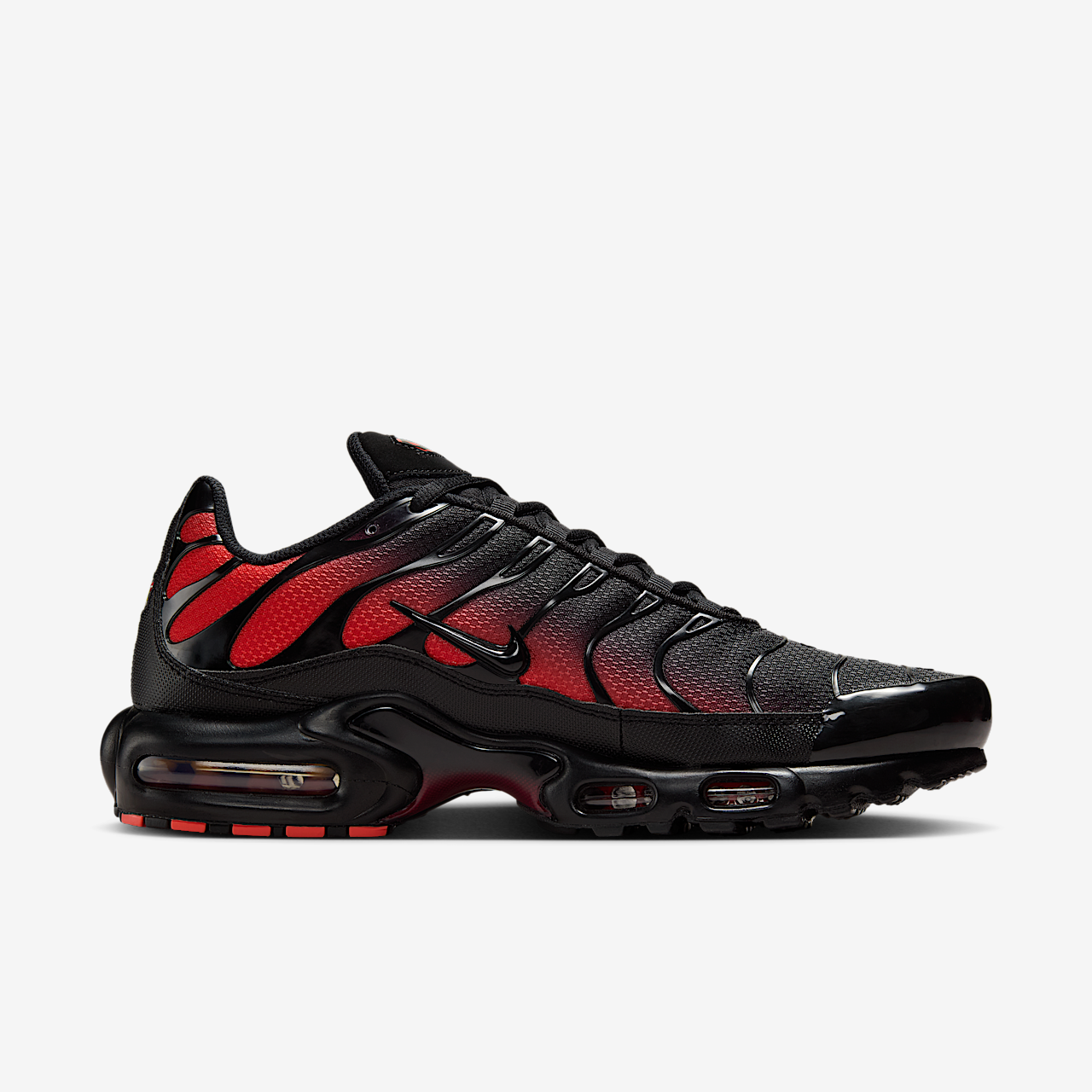 Nike Air Max Plus sneaker Zwart/Light Crimson/Noble Red/Zwart