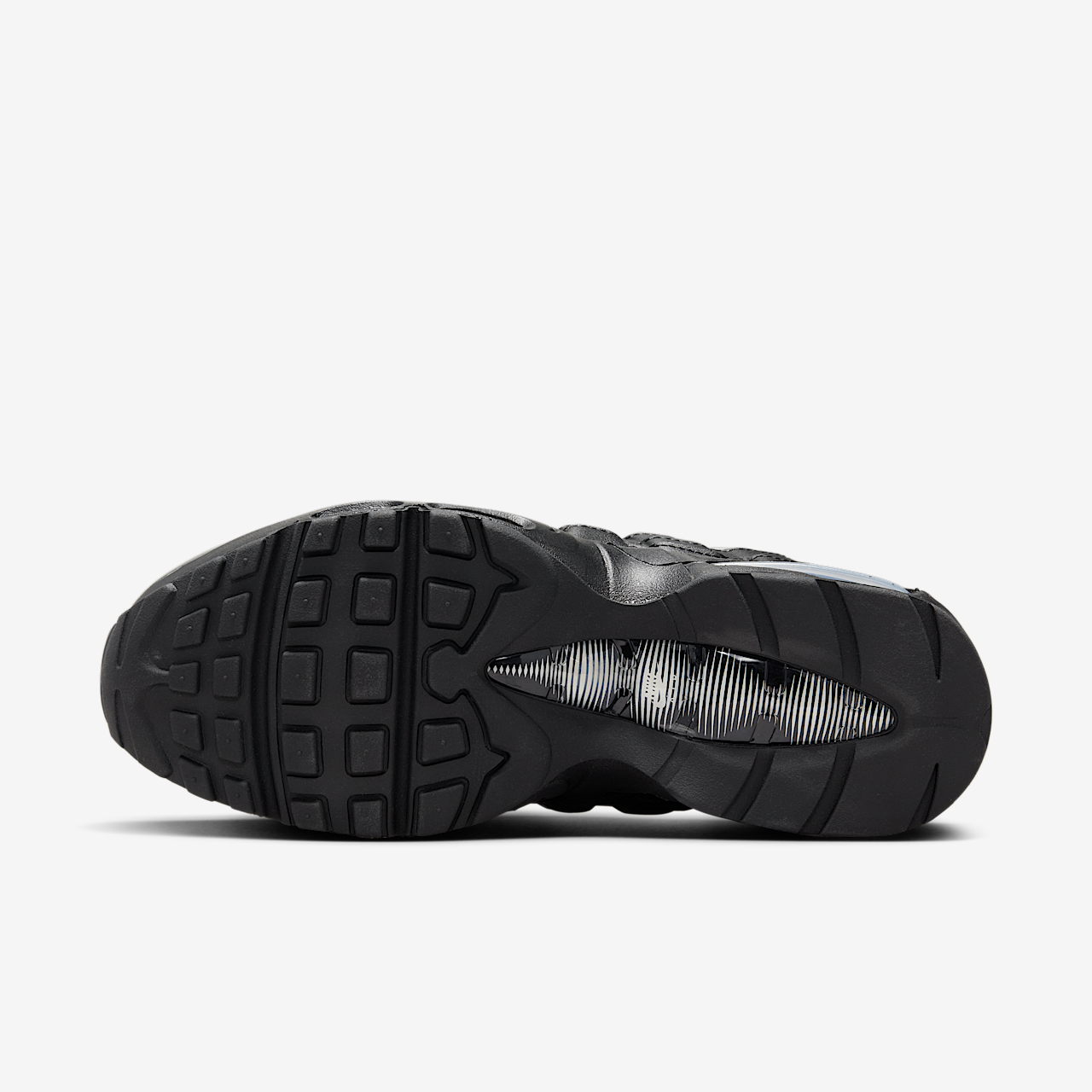 Nike Air Max sneaker Zwart/Reflect Silver/Wit/Metallic Silver