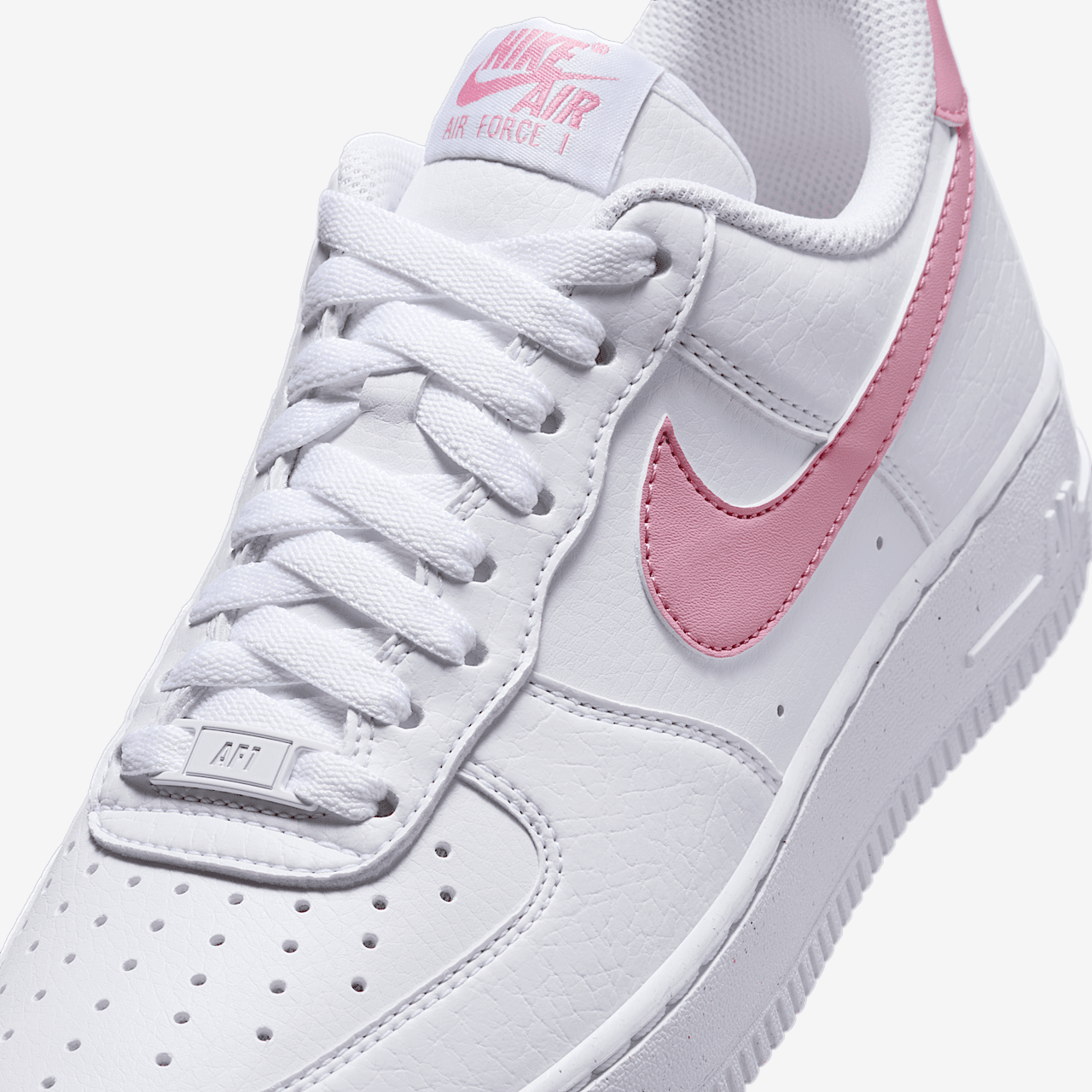 Nike Air Force 1 sneaker Wit/Elemental Pink