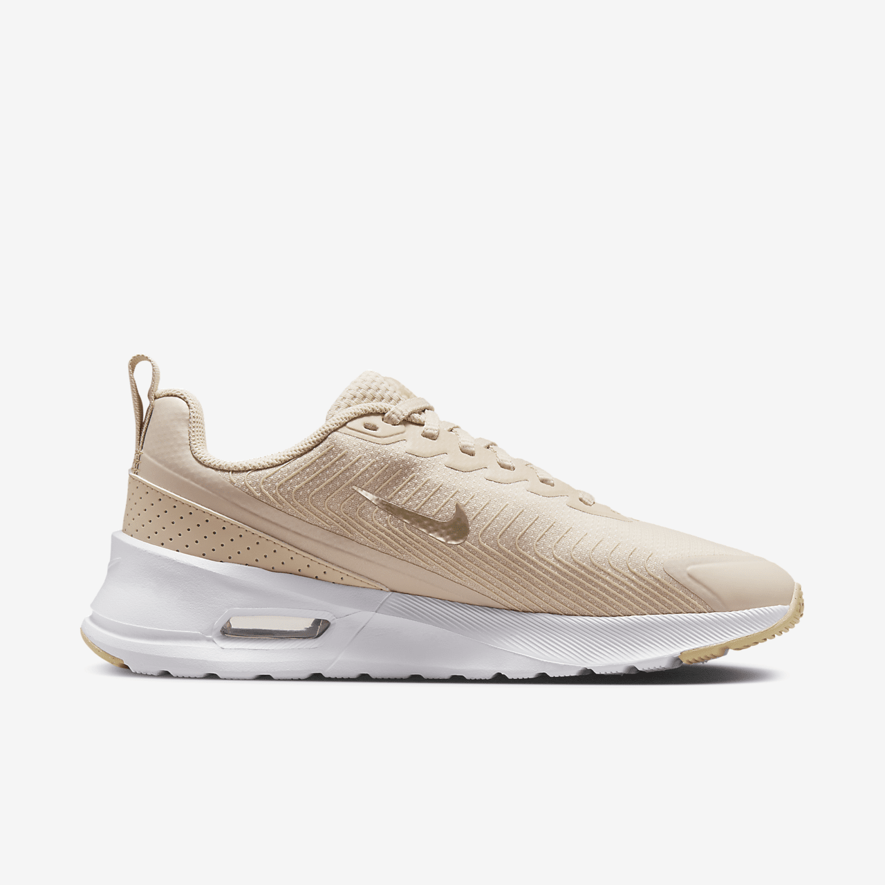 Nike Air Max Nuaxis sneaker Sanddrift/Wit/Grain