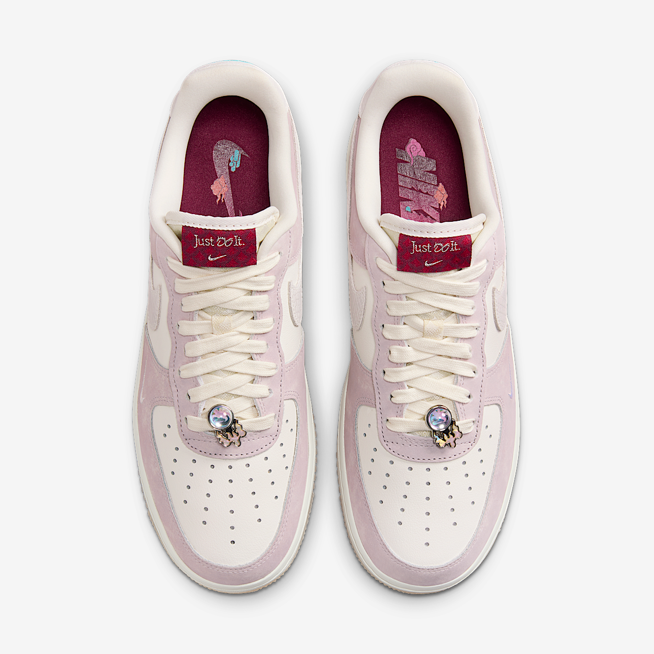 Nike Air Force 1 sneaker Sail/Sail/Platinum Violet/Sail