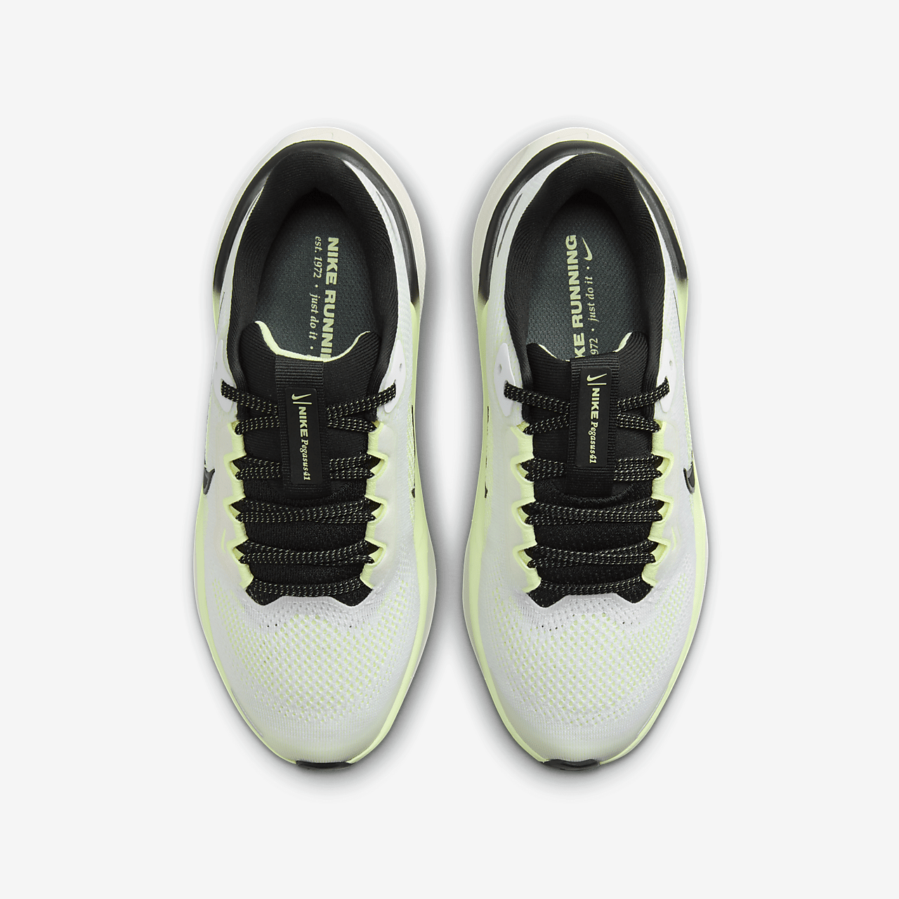Nike Pegasus sneaker Wit/Barely Volt/Vintage Green/Zwart