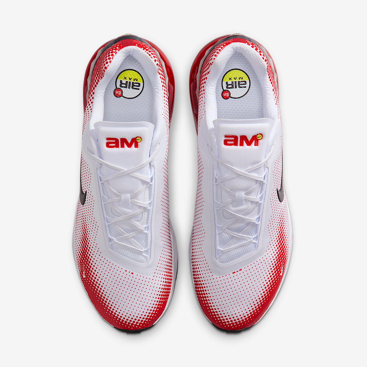 Nike Air Max sneaker Wit/University Red/Gym Red/Zwart