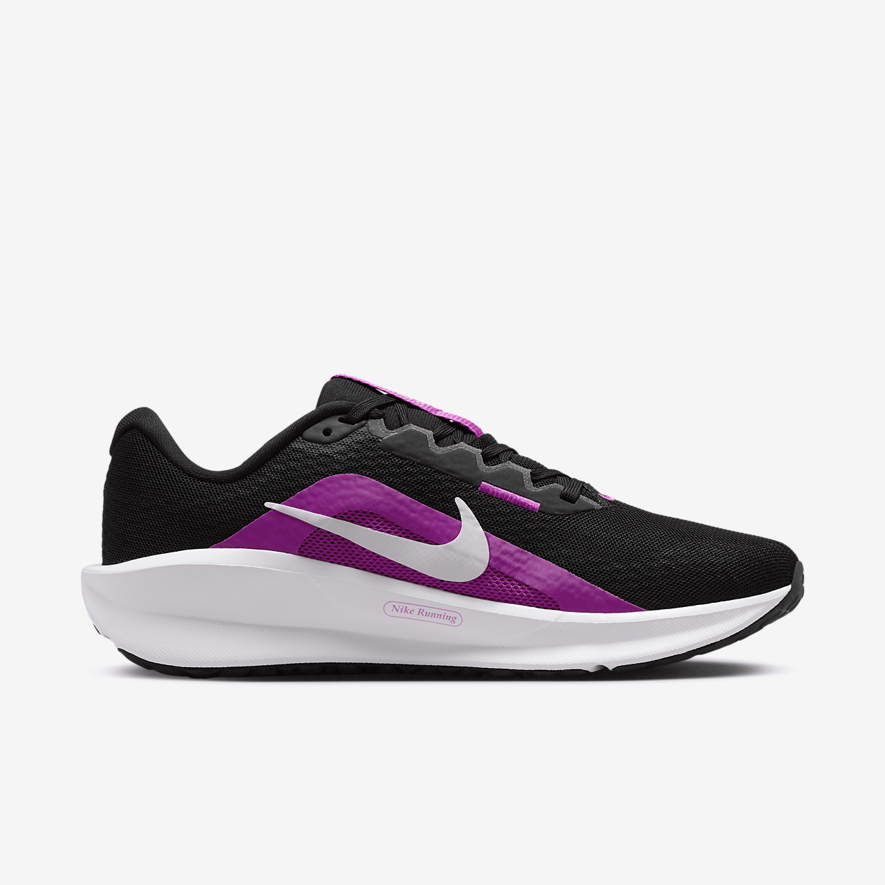 Nike  sneaker Zwart/Vivid Grape/Iron Grey/Wit